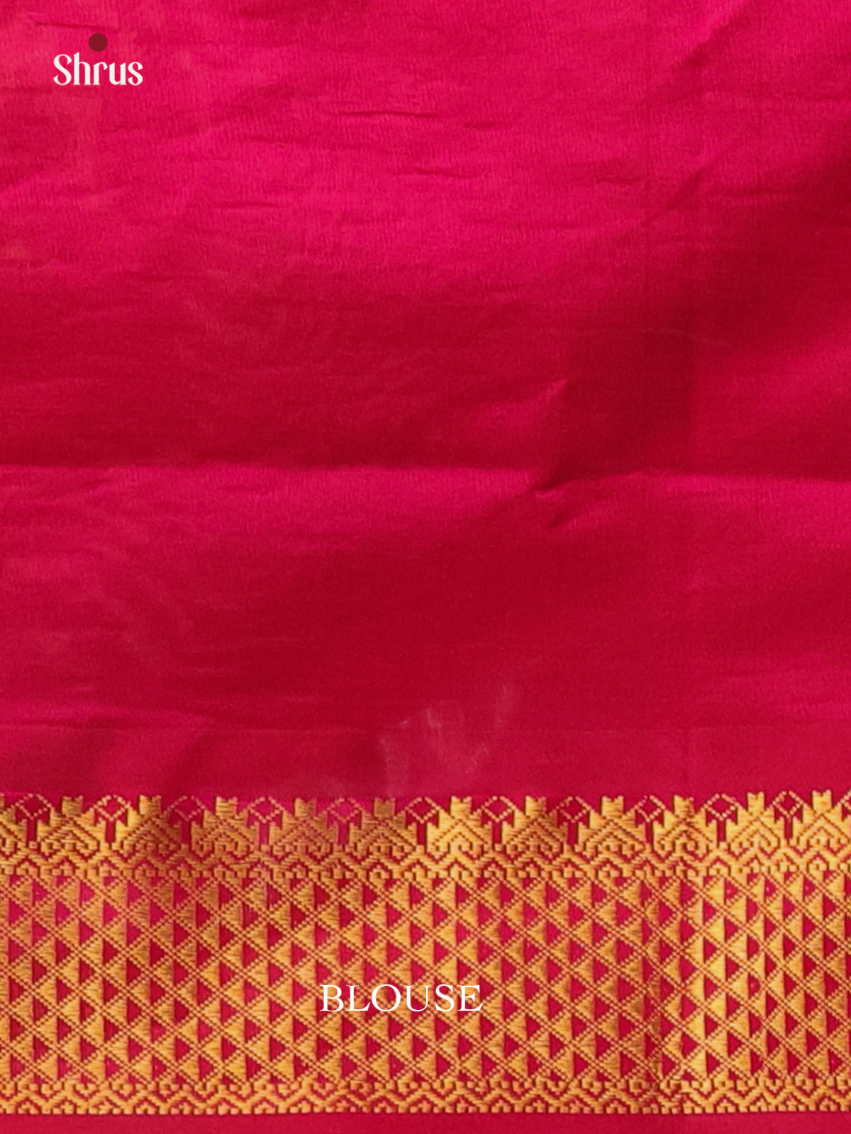 Maroon & Pink - Silkcotton-halfpure Saree - Shop on Shrus.com