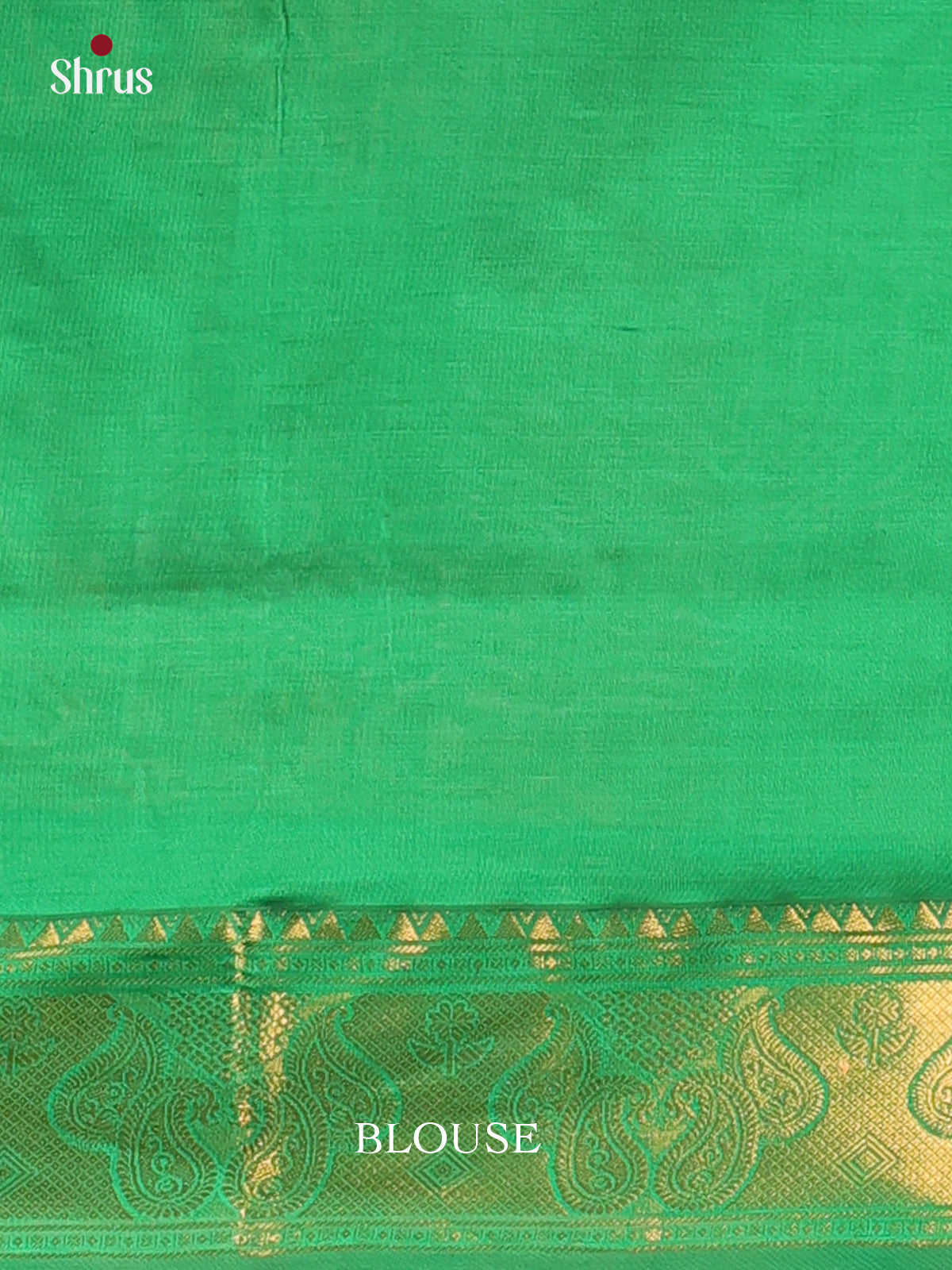 Mustard & Green - Silkcotton-halfpure Saree - Shop on Shrus.com