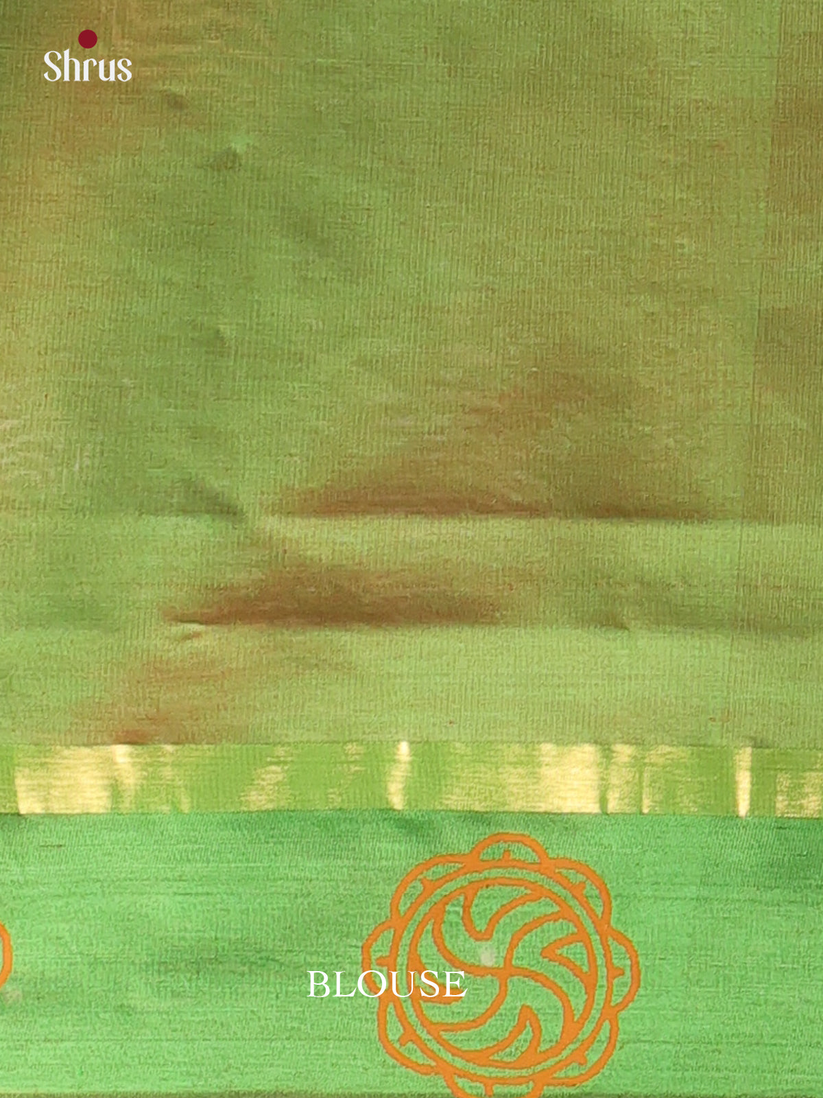 Violet & Green - Silkcotton-halfpure Saree - Shop on Shrus.com