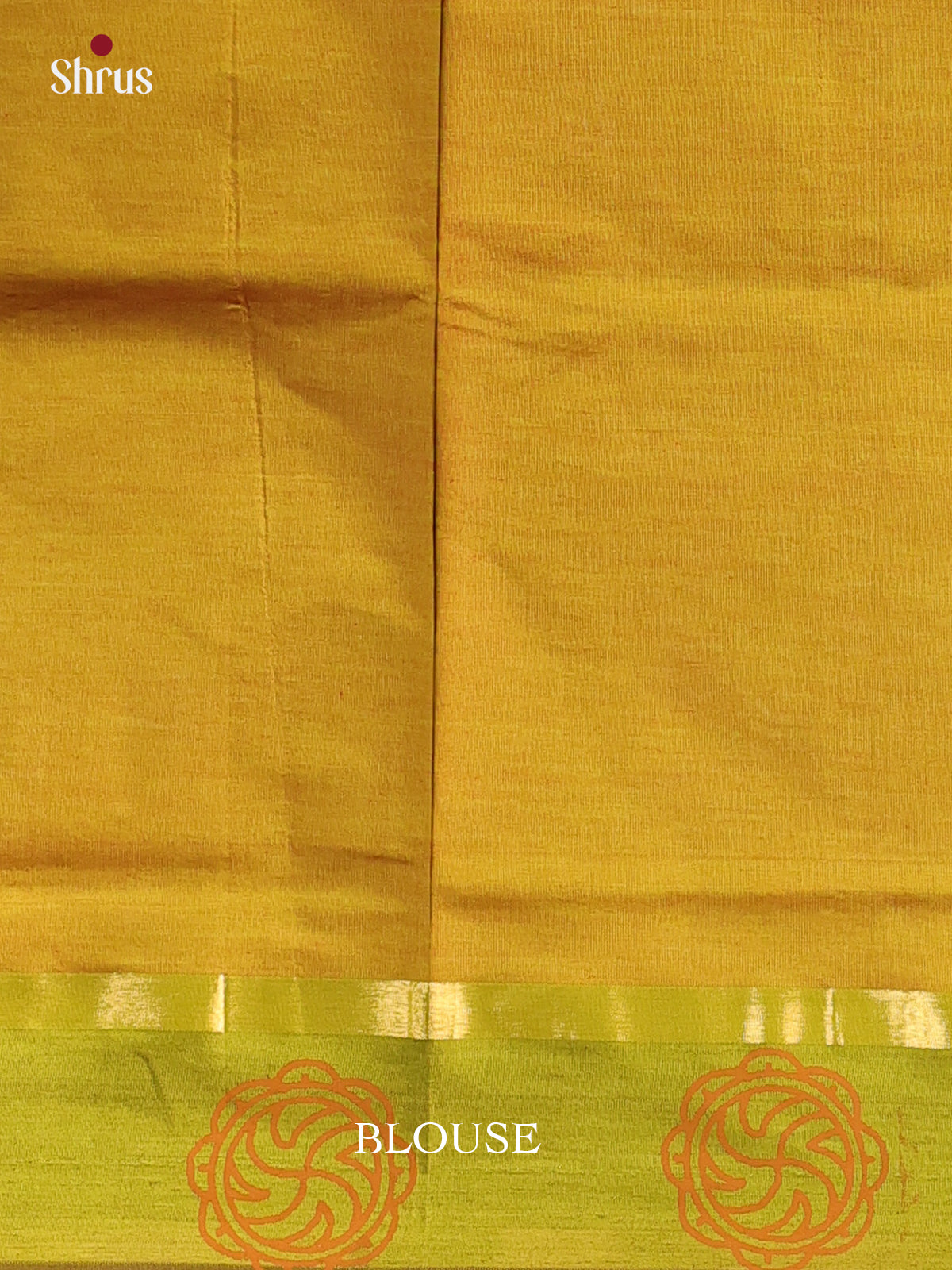 Violet & Green - Silkcotton-halfpure Saree - Shop on Shrus.com