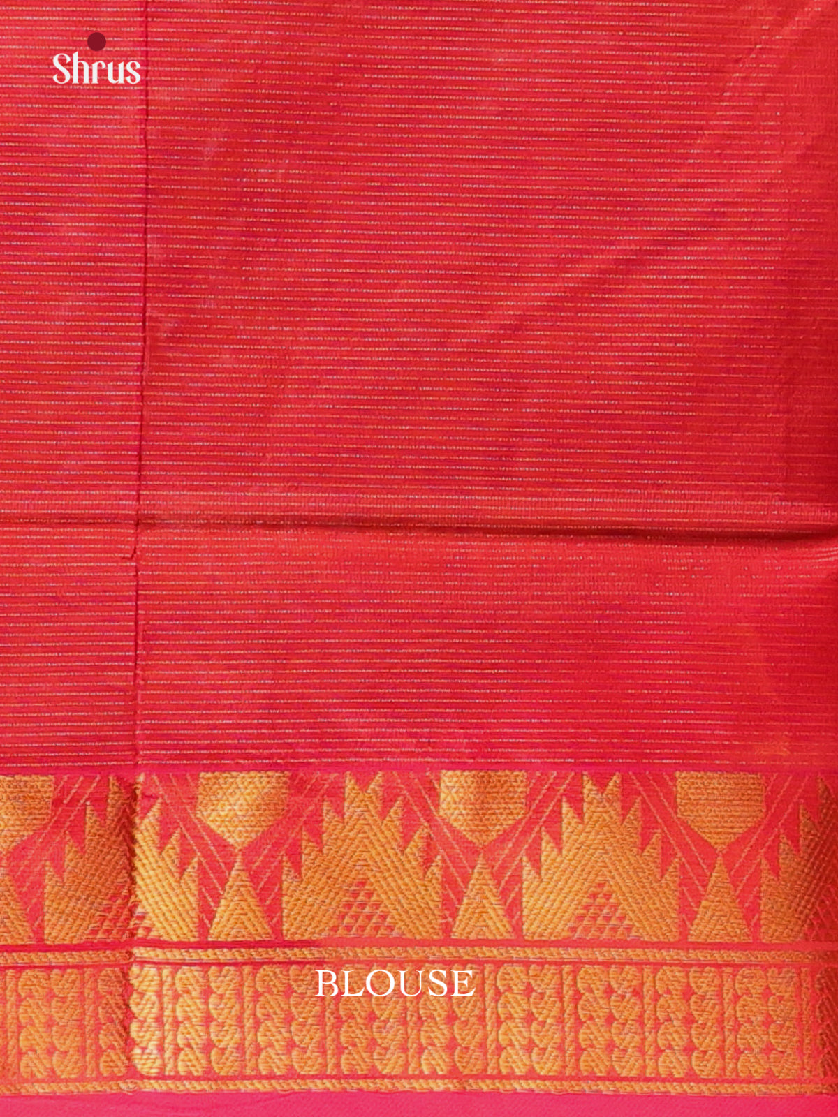 Green & Pink- Silkcotton-halfpure Saree - Shop on Shrus.com