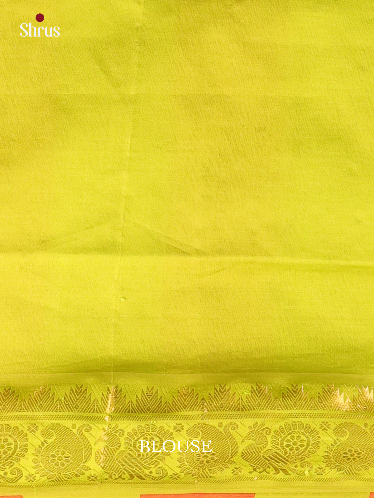 Red & Green - Silkcotton-halfpure Saree - Shop on Shrus.com