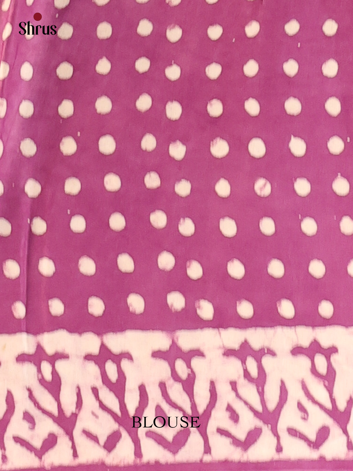 Purple - Modal Silk Saree - Shop on Shrus.com