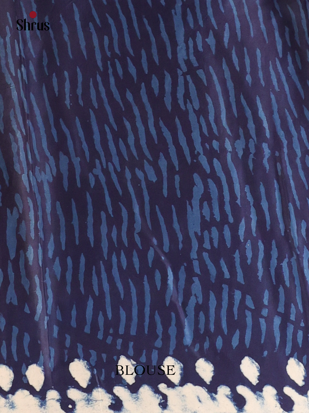 Blue- Modal Silk Saree - Shop on Shrus.com