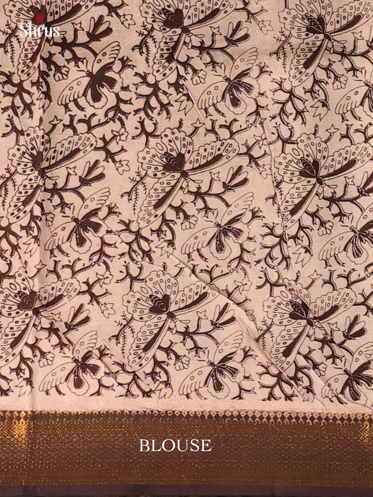 Red & Green - Mangalagiri silkcotton Saree - Shop on Shrus.com