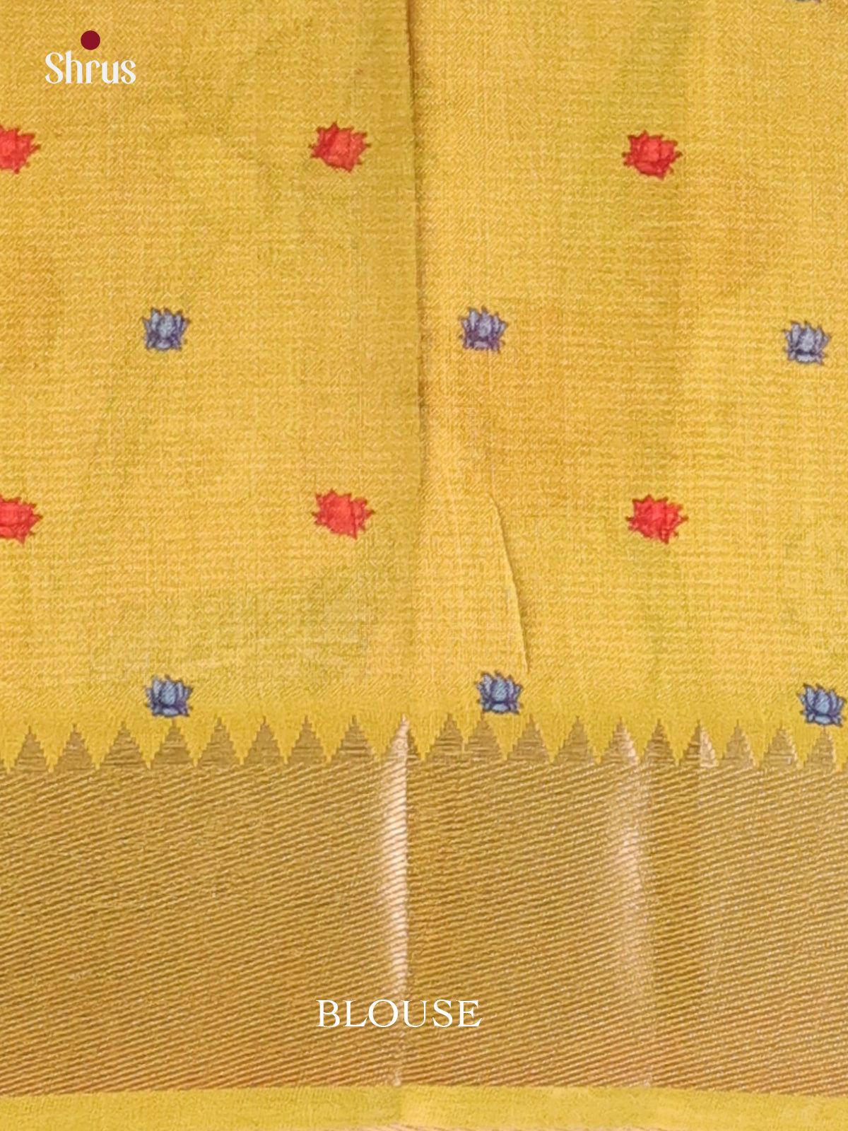 Brown & Green -Kalamkari printed Mangalagiri silkcotton Saree - Shop on Shrus.com