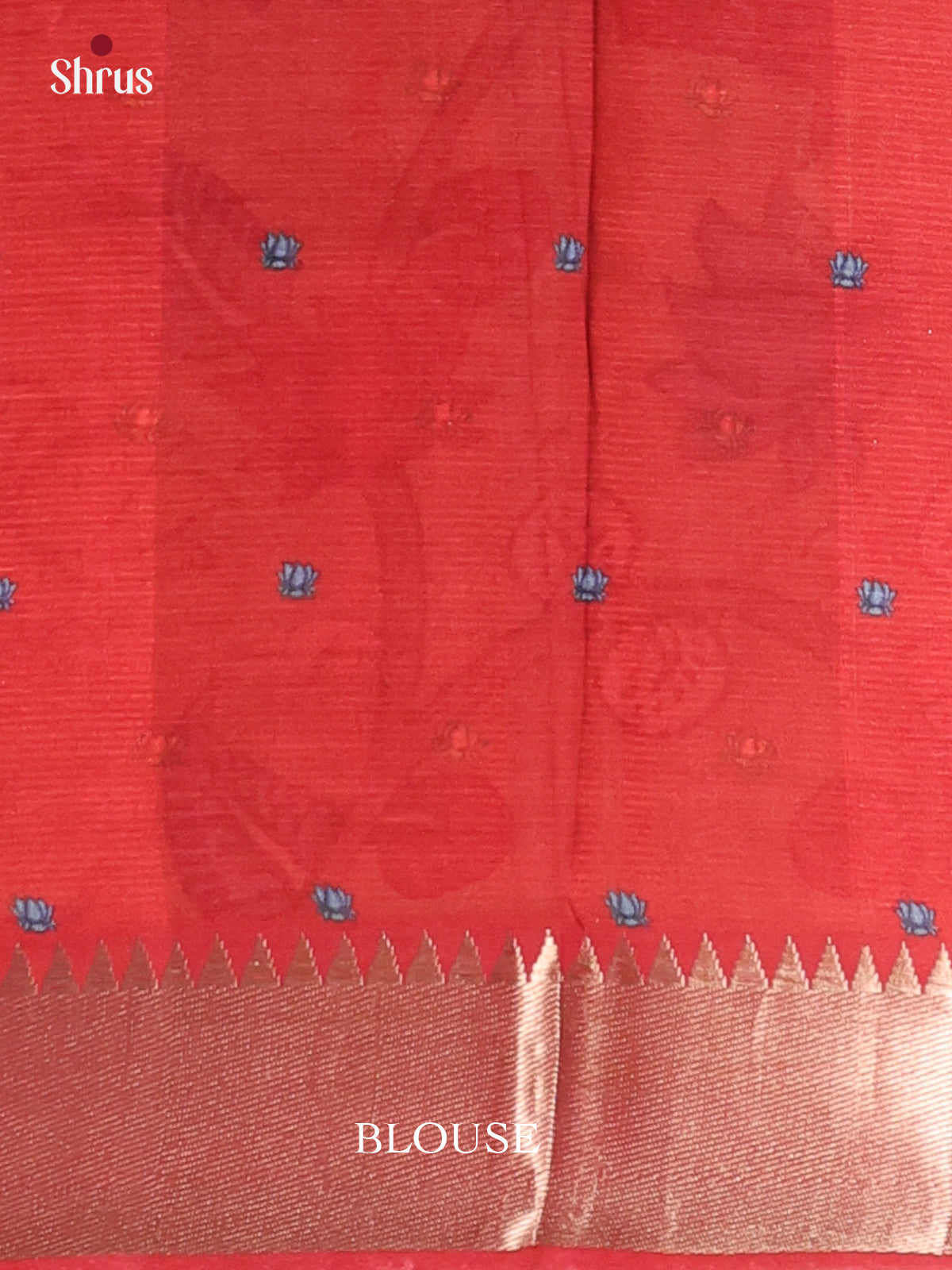 Green & Maroon - Digital Printed Mangalagiri silkcotton Saree - Shop on Shrus.com