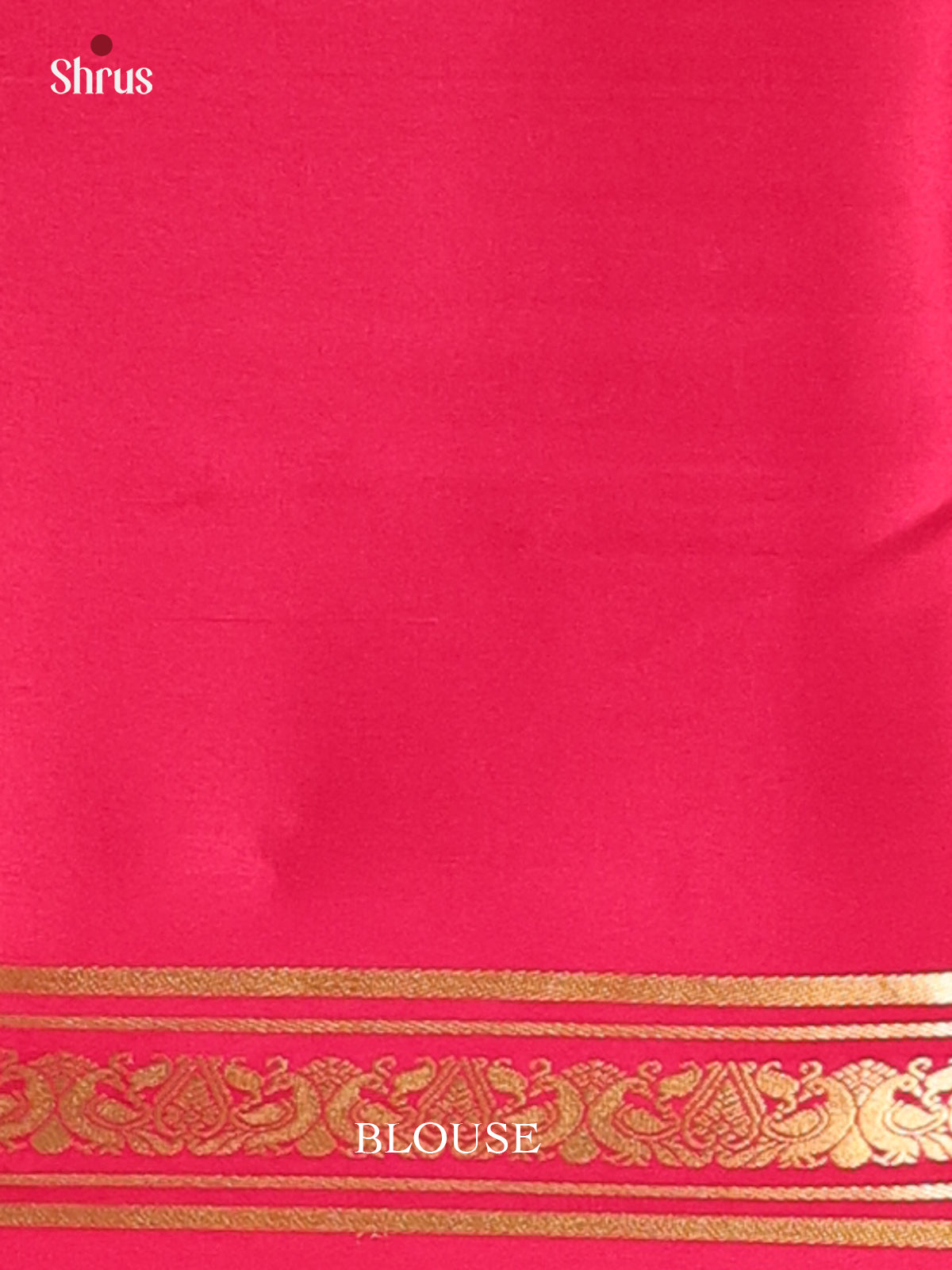Pale Pink & Maroon- Mysore Silk Saree - Shop on Shrus.com