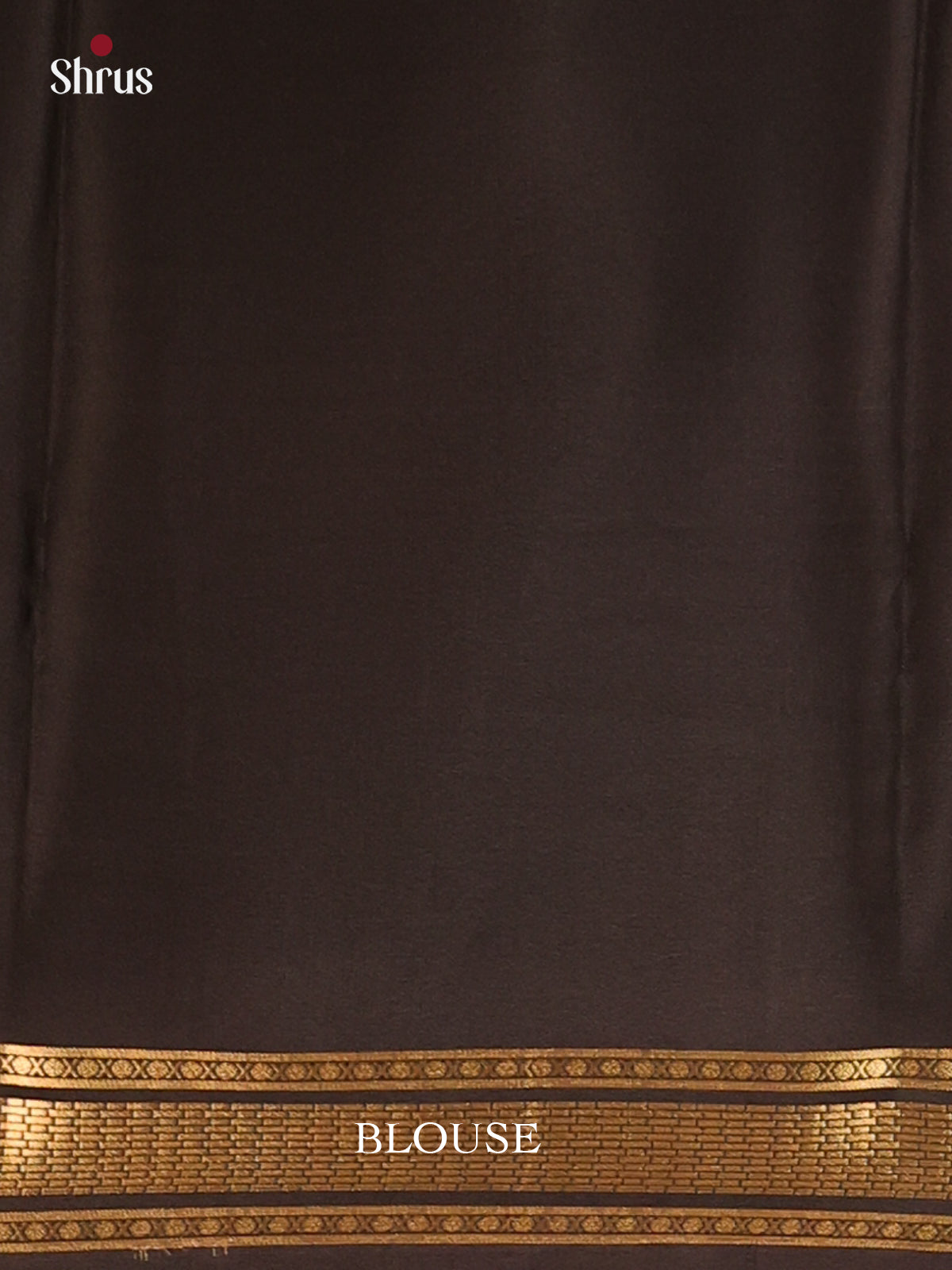 Dusty Pink & Black - Mysore Silk Saree - Shop on Shrus.com