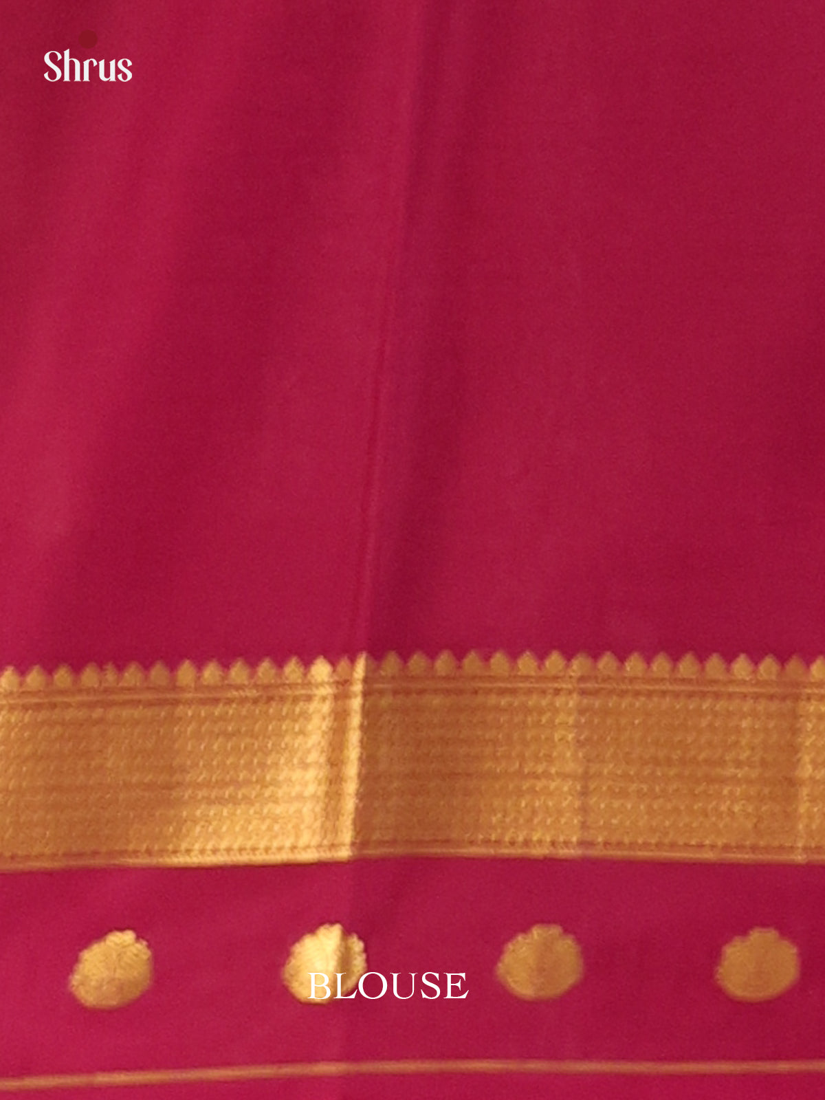 Peacock & Maroon - Mysore Silk Saree - Shop on Shrus.com