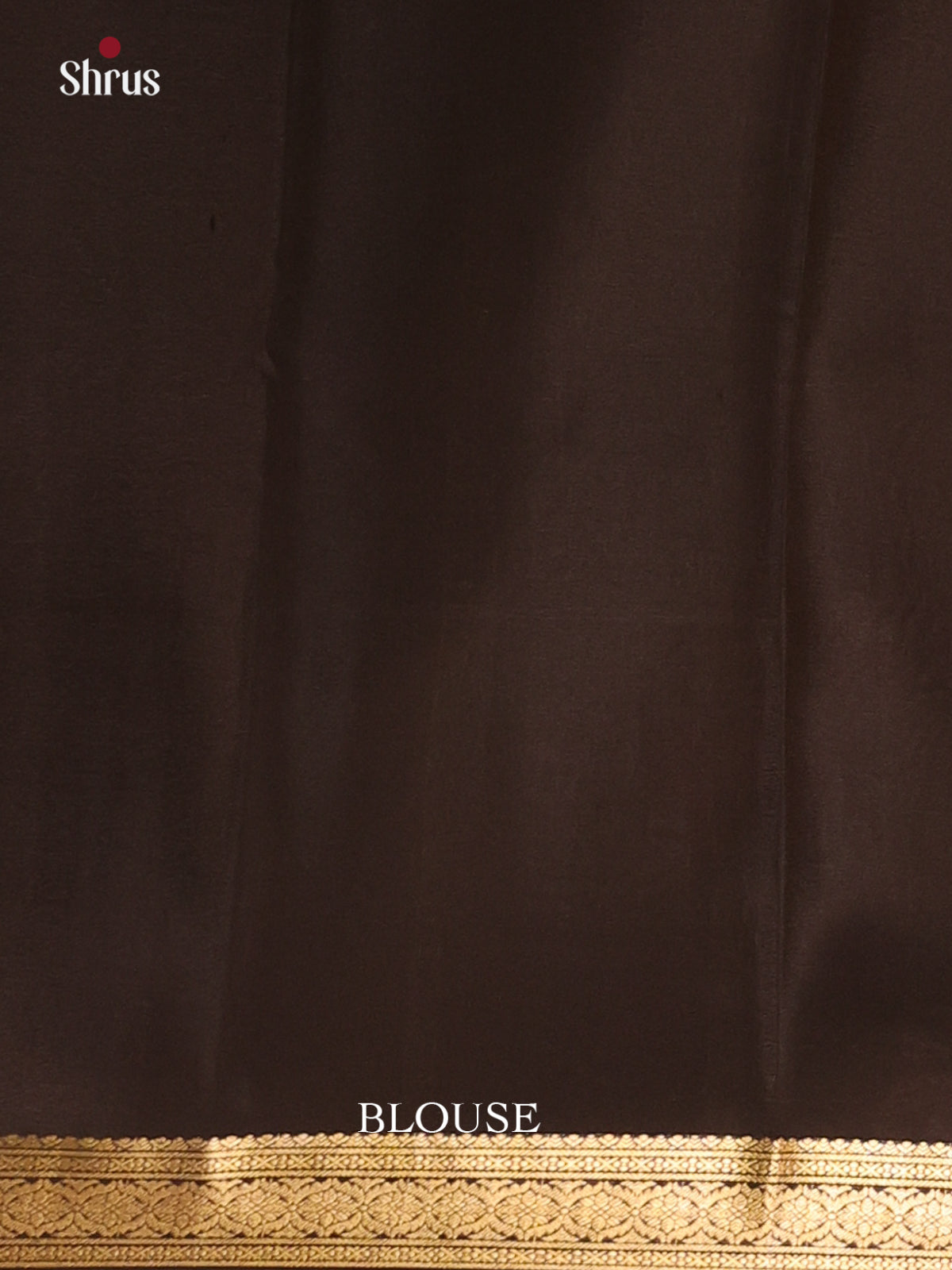 Mustard & Black - Mysore Silk Saree - Shop on Shrus.com