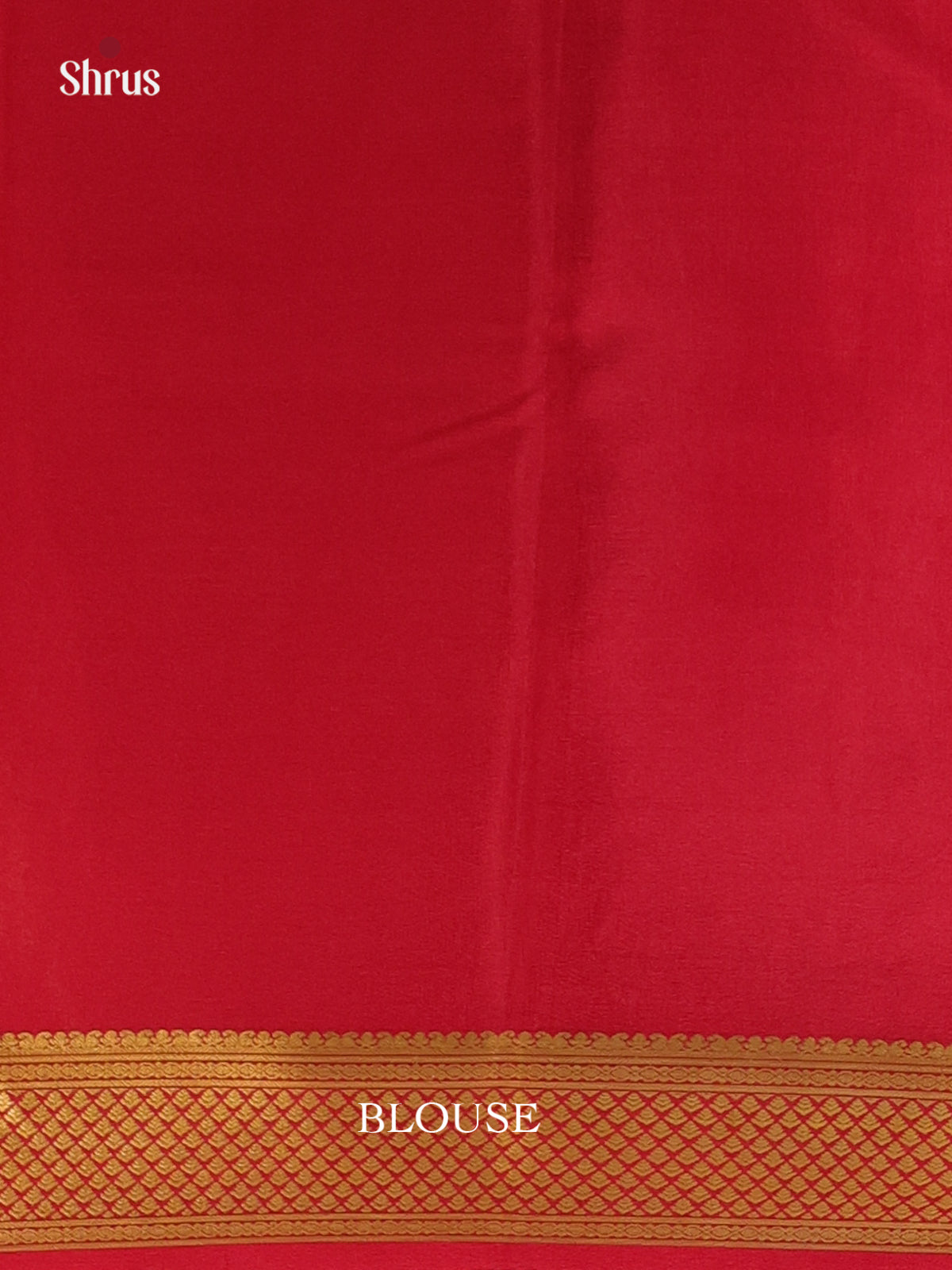 Maroon(Single Tone) - Mysore Silk Saree - Shop on Shrus.com