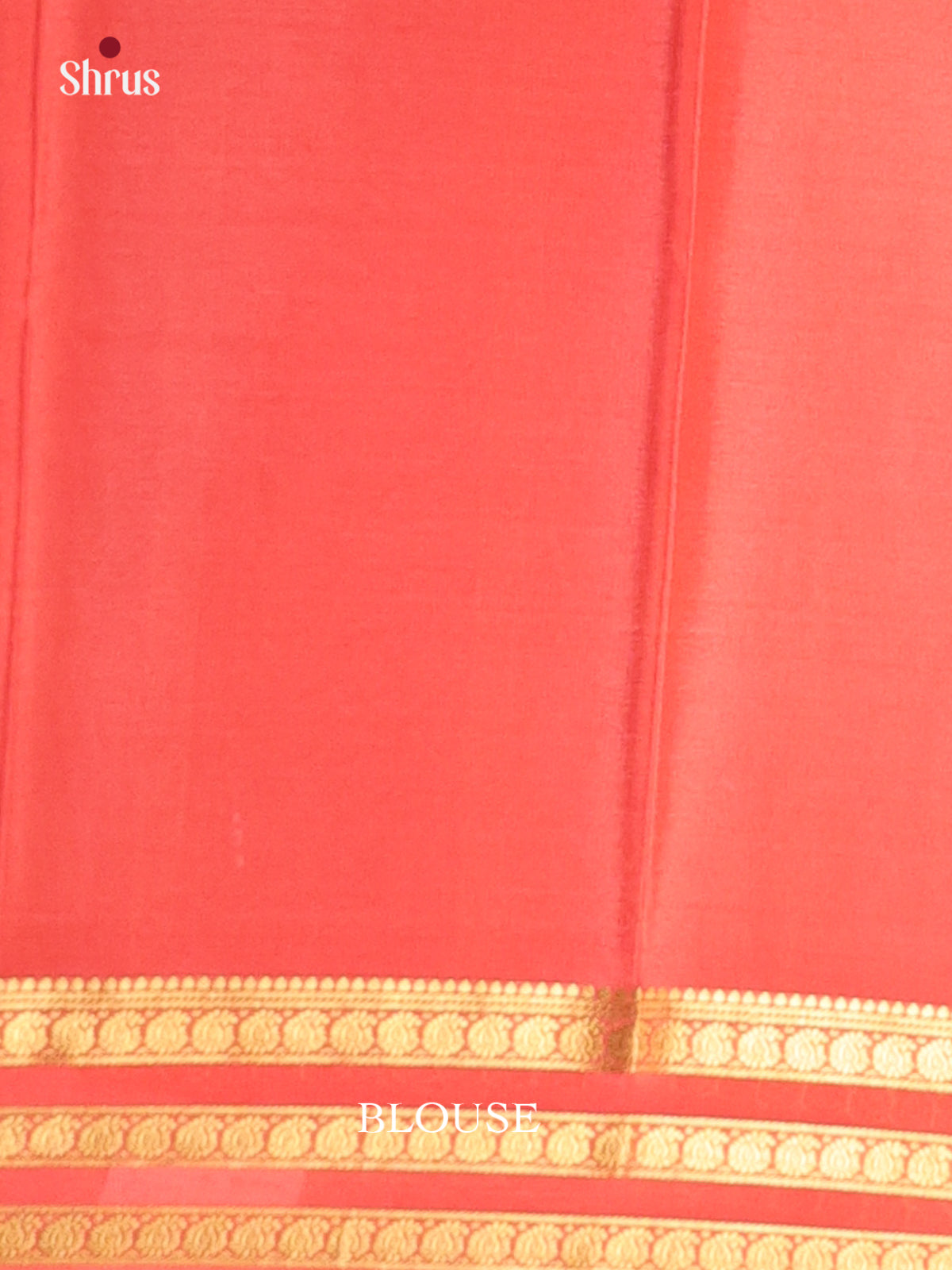 Pastel Yellow & Orangish Pink - Mysore Silk Saree - Shop on Shrus.com