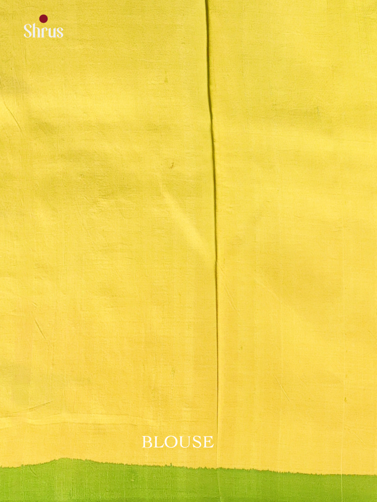 Mustardy Green & Black - Murshidabad Silk Saree - Shop on Shrus.com