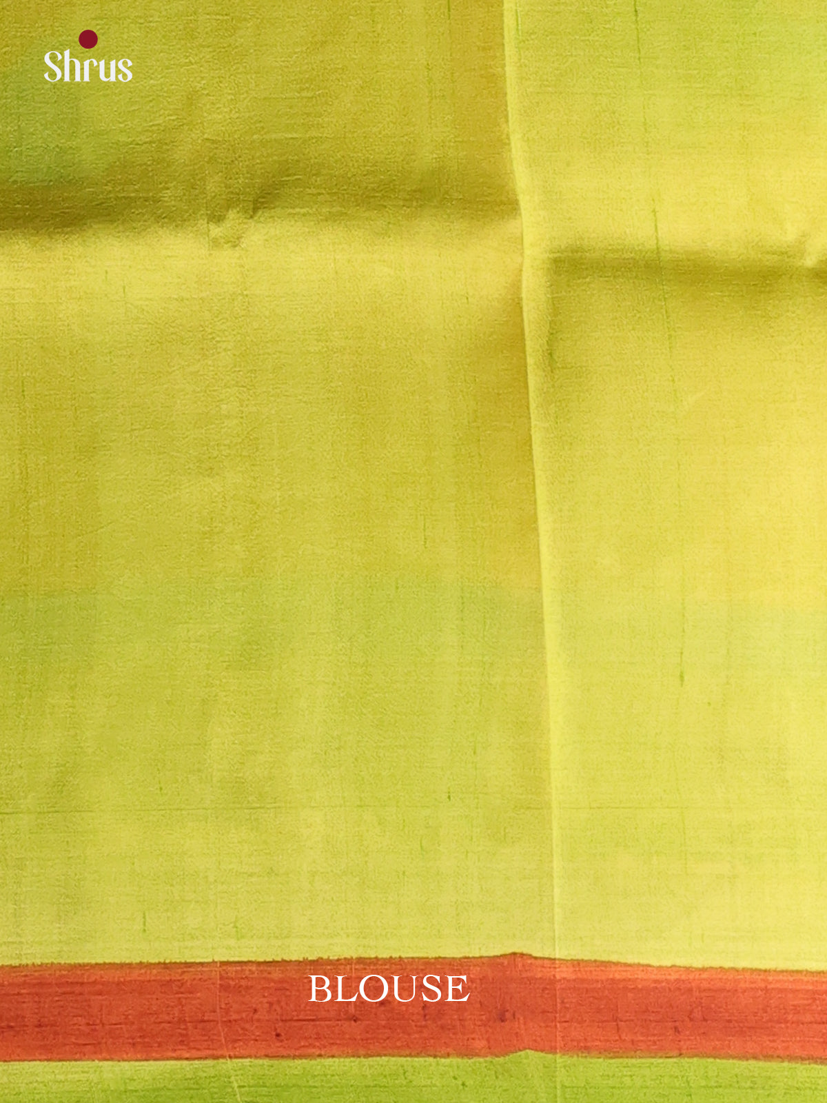 Green & Orange - Murshidabad Silk Saree-2