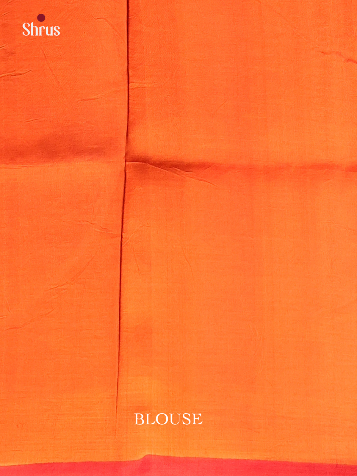 Green & Orange - Murshidabad Silk Saree-2