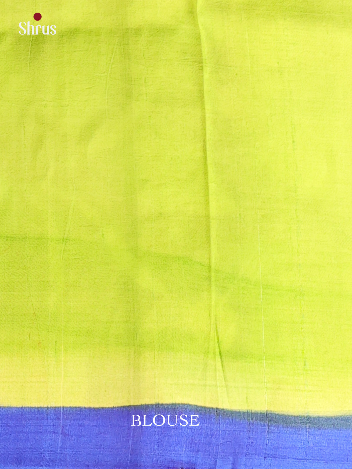 Blue & Green - Murshidabad Silk Saree - Shop on Shrus.com