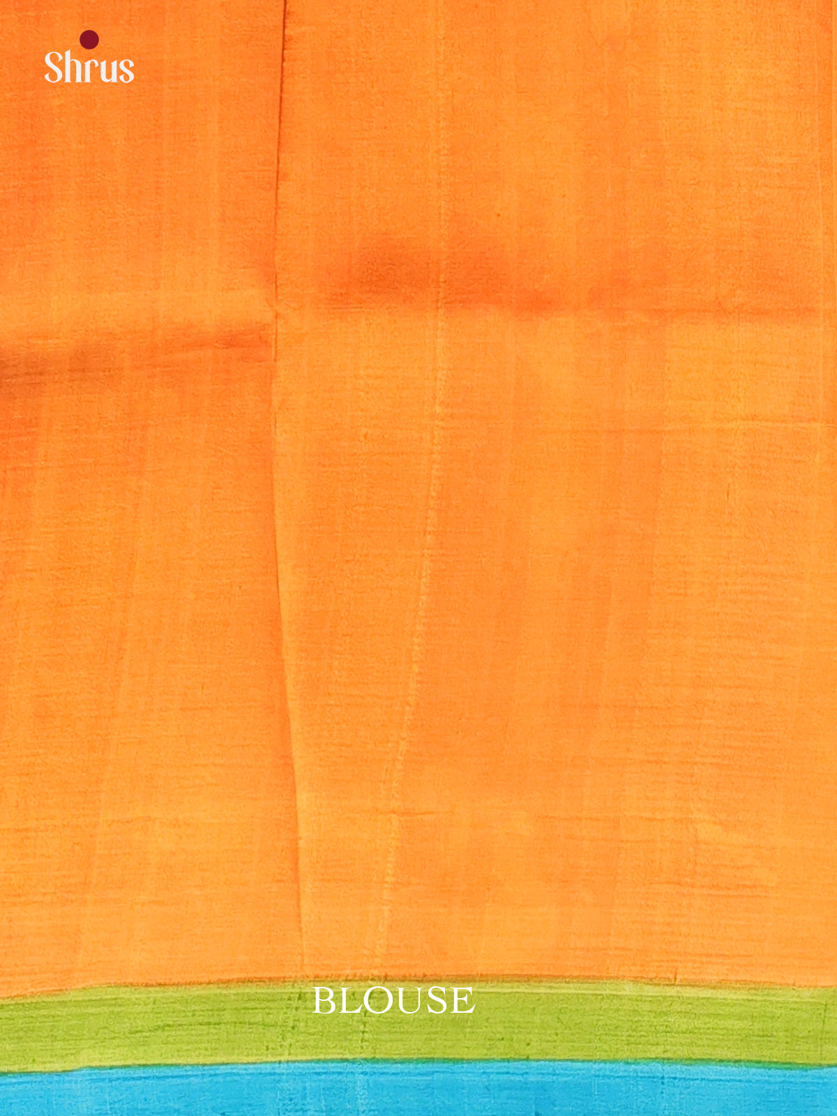 Orange & Pink - Murshidabad Silk Saree - Shop on Shrus.com