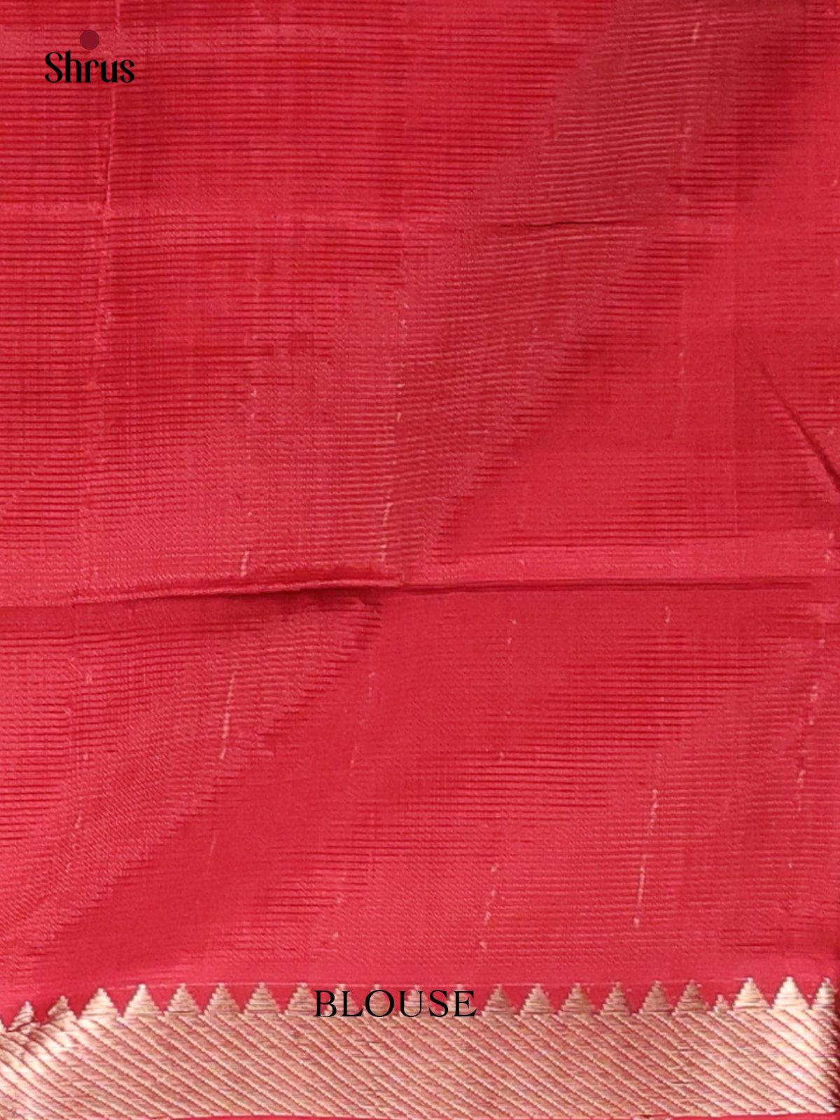 Maroon(Single Tone) - Mangalagiri silkcotton Saree - Shop on Shrus.com