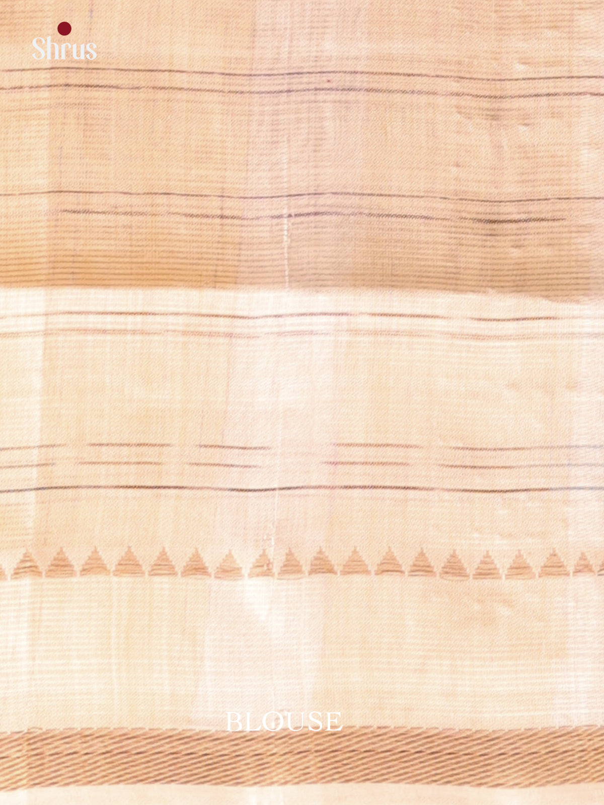 Yellow & Cream - Mangalagiri silkcotton Saree - Shop on Shrus.com