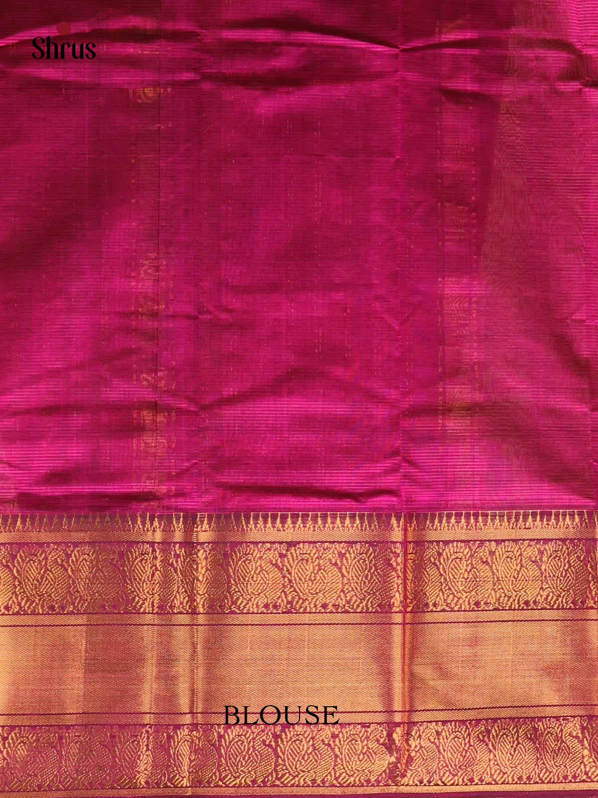 Wine(Single Tone) - Mangalagiri silkcotton Saree - Shop on Shrus.com