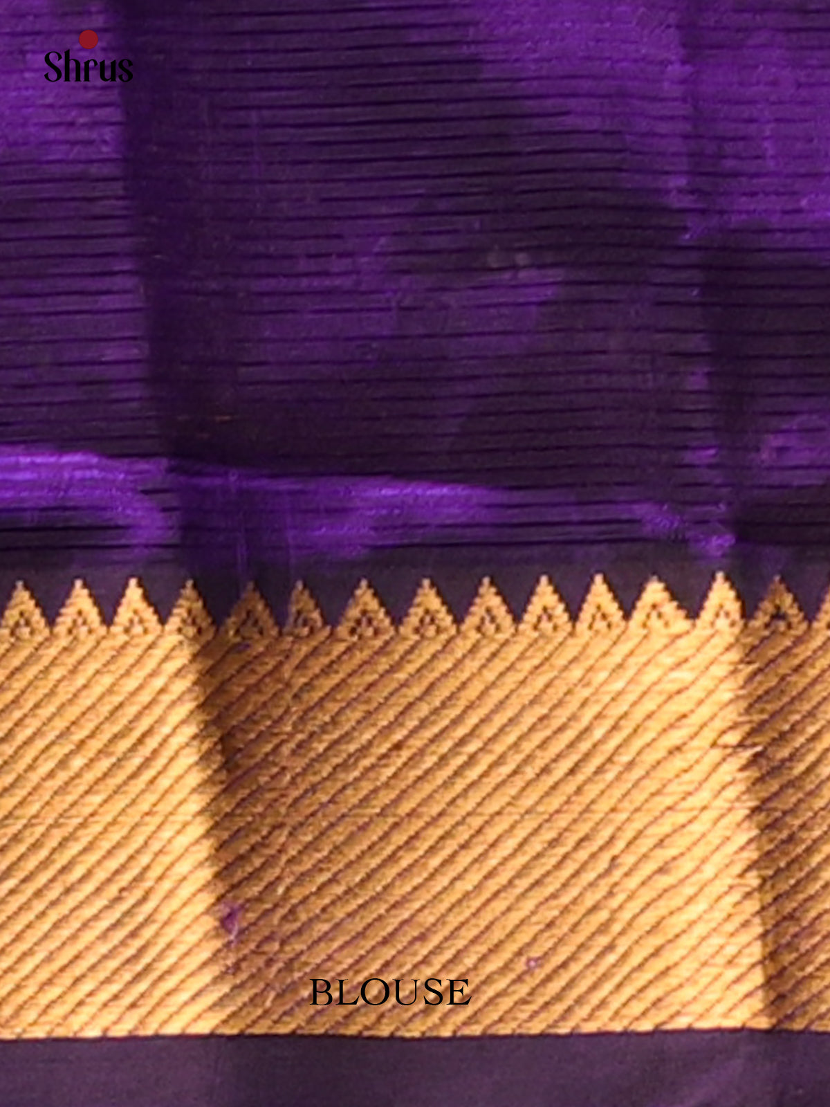 Violet(Single Tone) - Mangalagiri silkcotton Saree - Shop on Shrus.com
