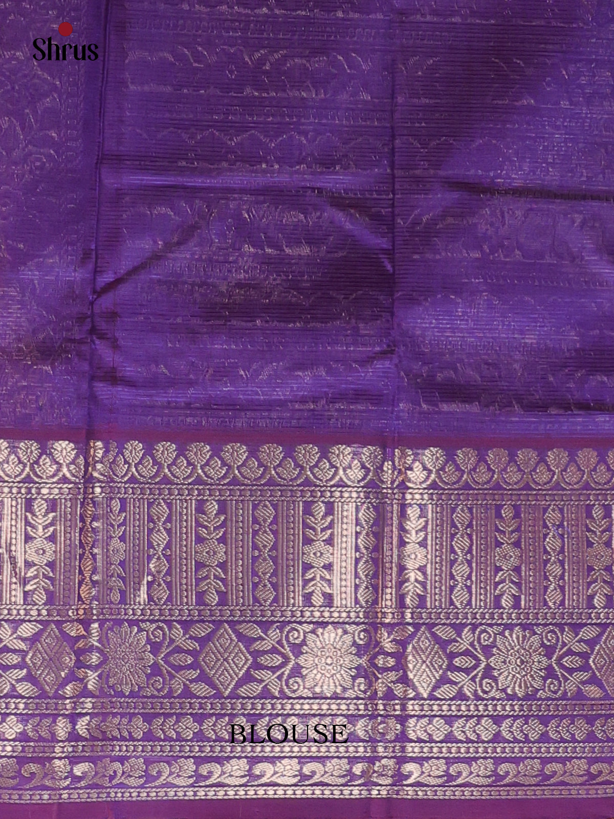 Violet(single Tone) - Mangalagiri silkcotton Saree - Shop on Shrus.com
