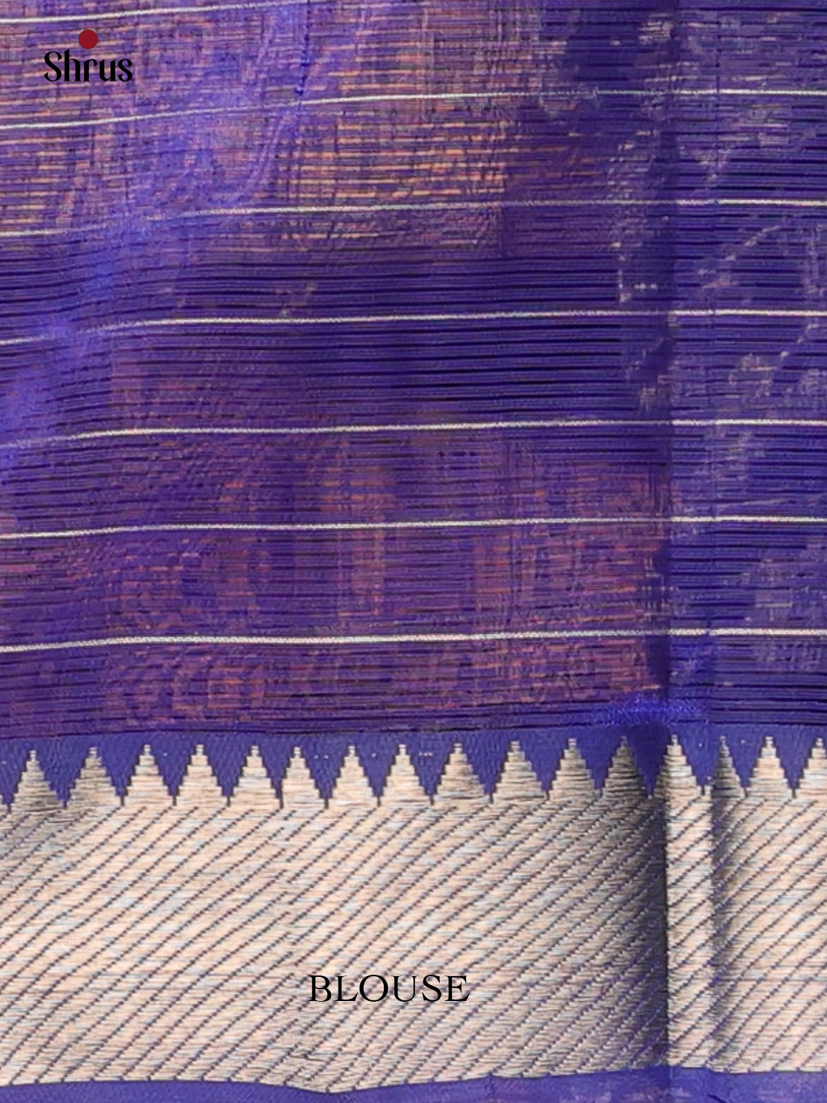 MS Blue(Single Tone)- Mangalagiri silkcotton Saree - Shop on Shrus.com