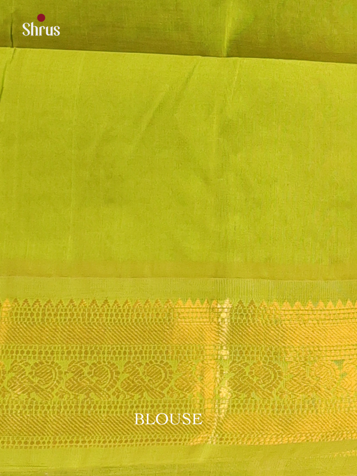 Majenta & Green - Silk Cotton Saree - Shop on Shrus.com