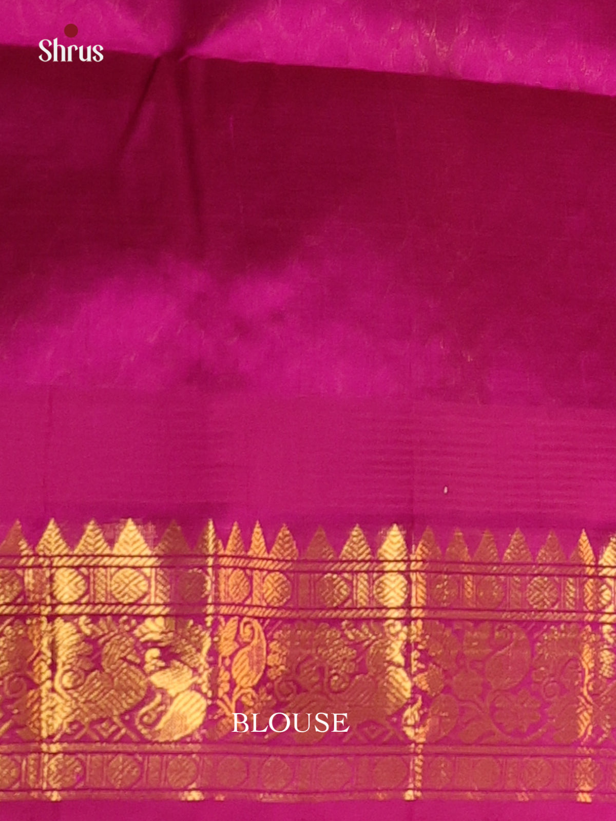 Green & Purple - Silk Cotton Saree - Shop on Shrus.com