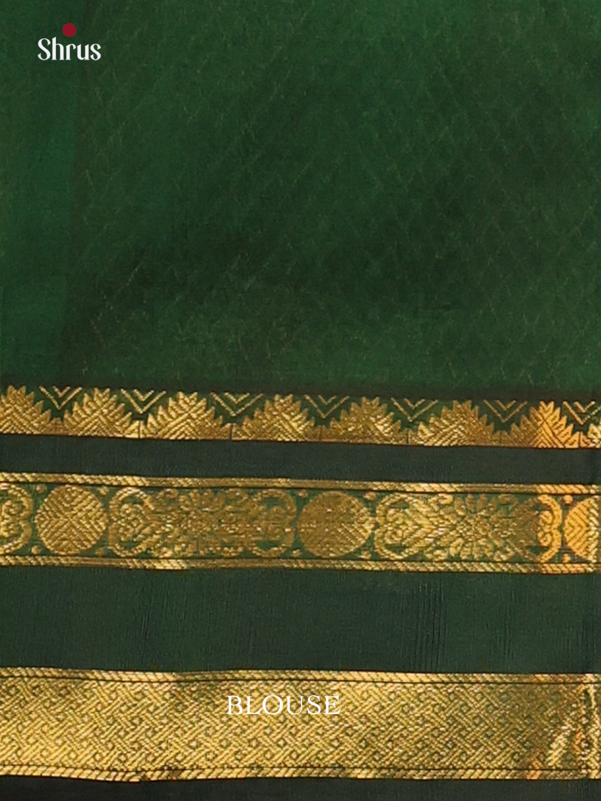 Lime Green & Green- Silk Cotton Saree - Shop on Shrus.com
