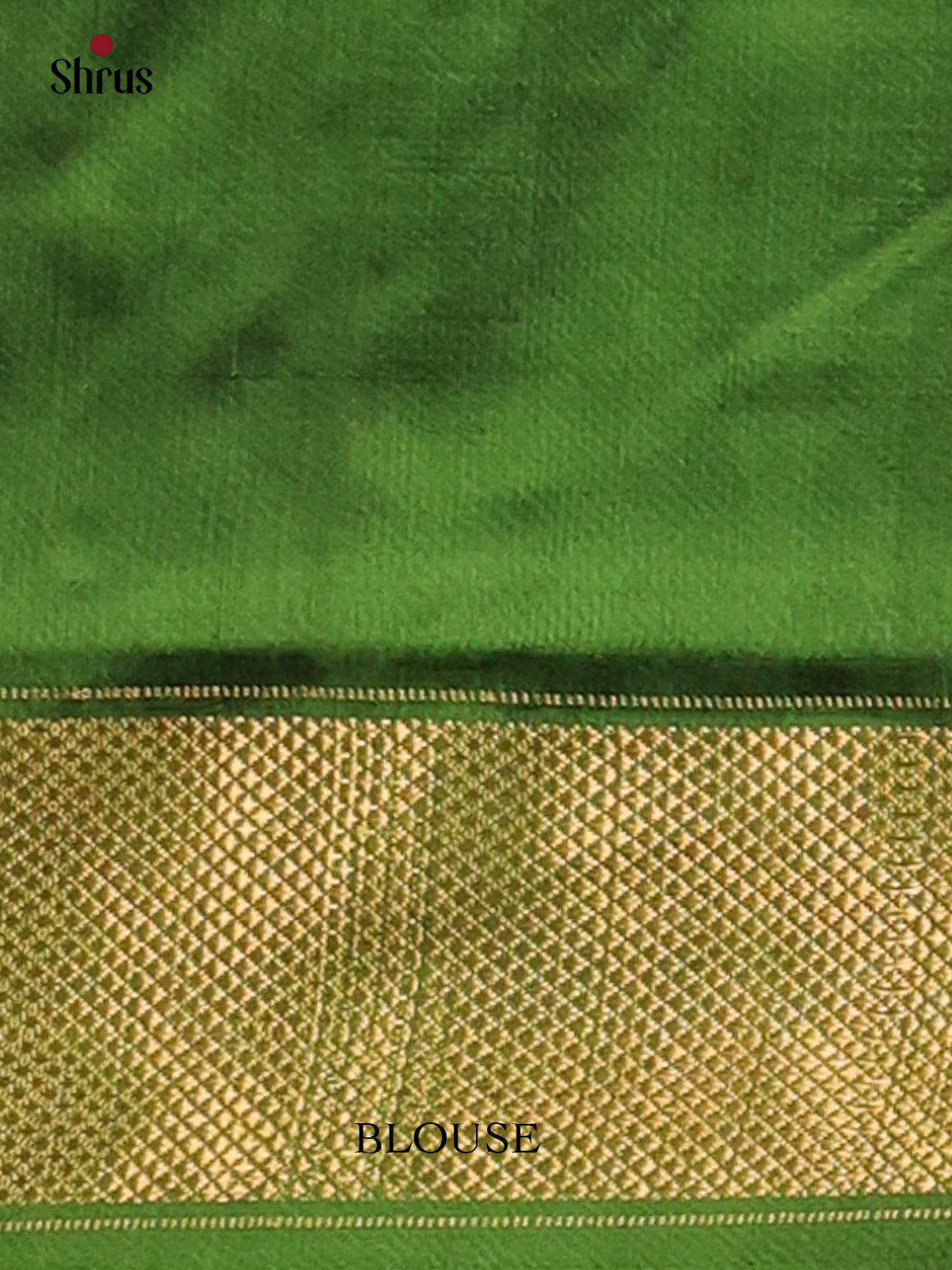 Carban Grey & Green - Ikkat Silk Saree - Shop on Shrus.com