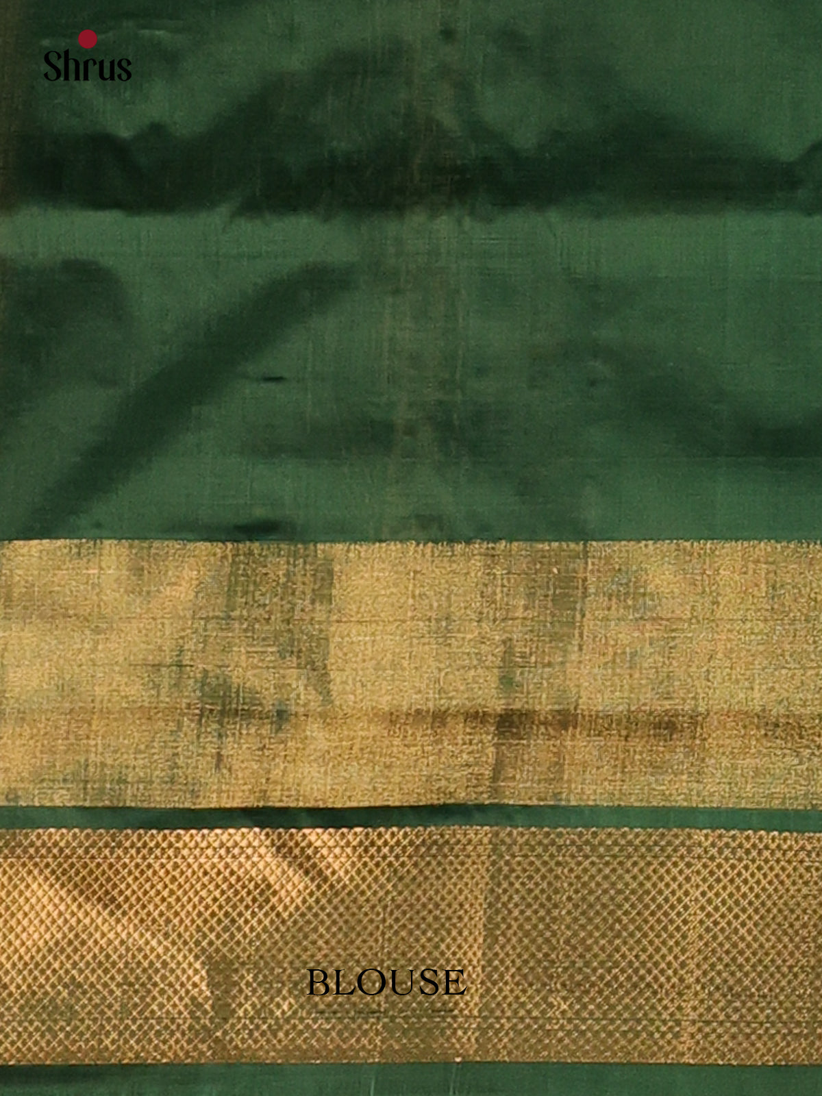 Red & Green - Ikkat Silk Saree - Shop on Shrus.com
