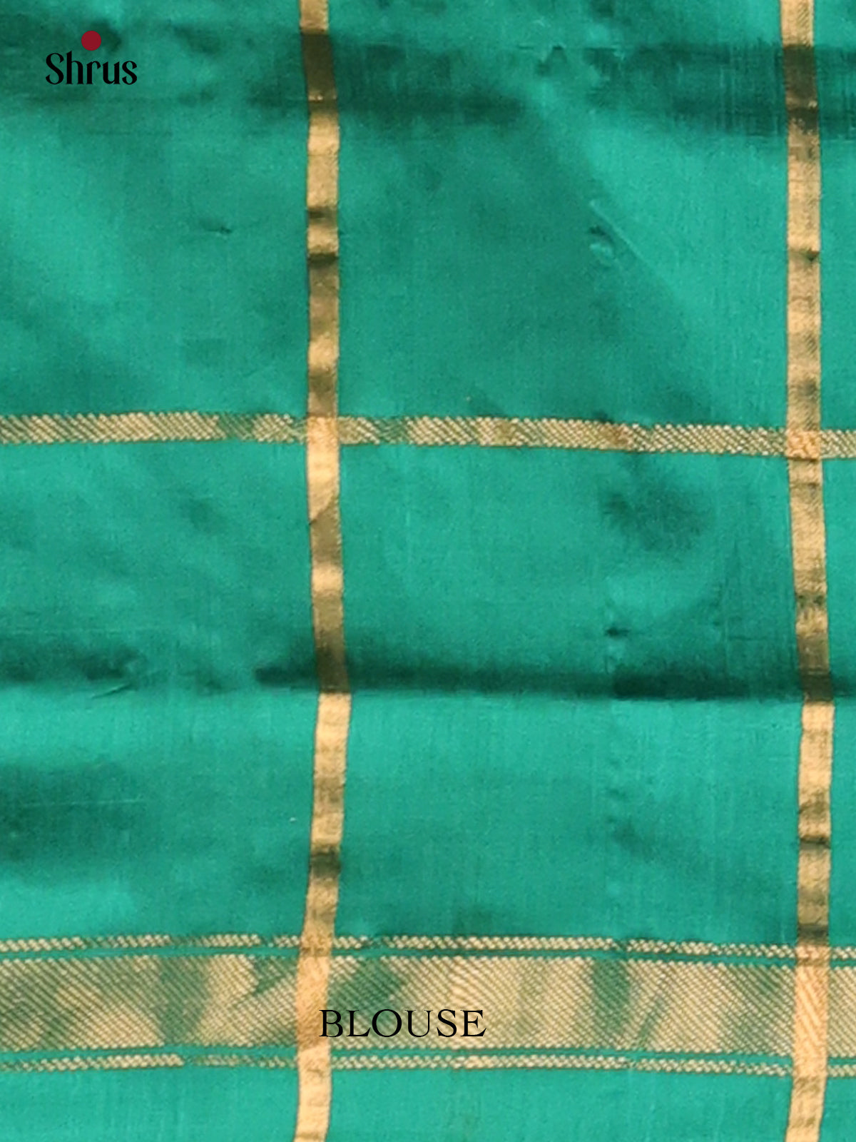 Leaf Green & Green- Ikkat Silk Saree - Shop on Shrus.com
