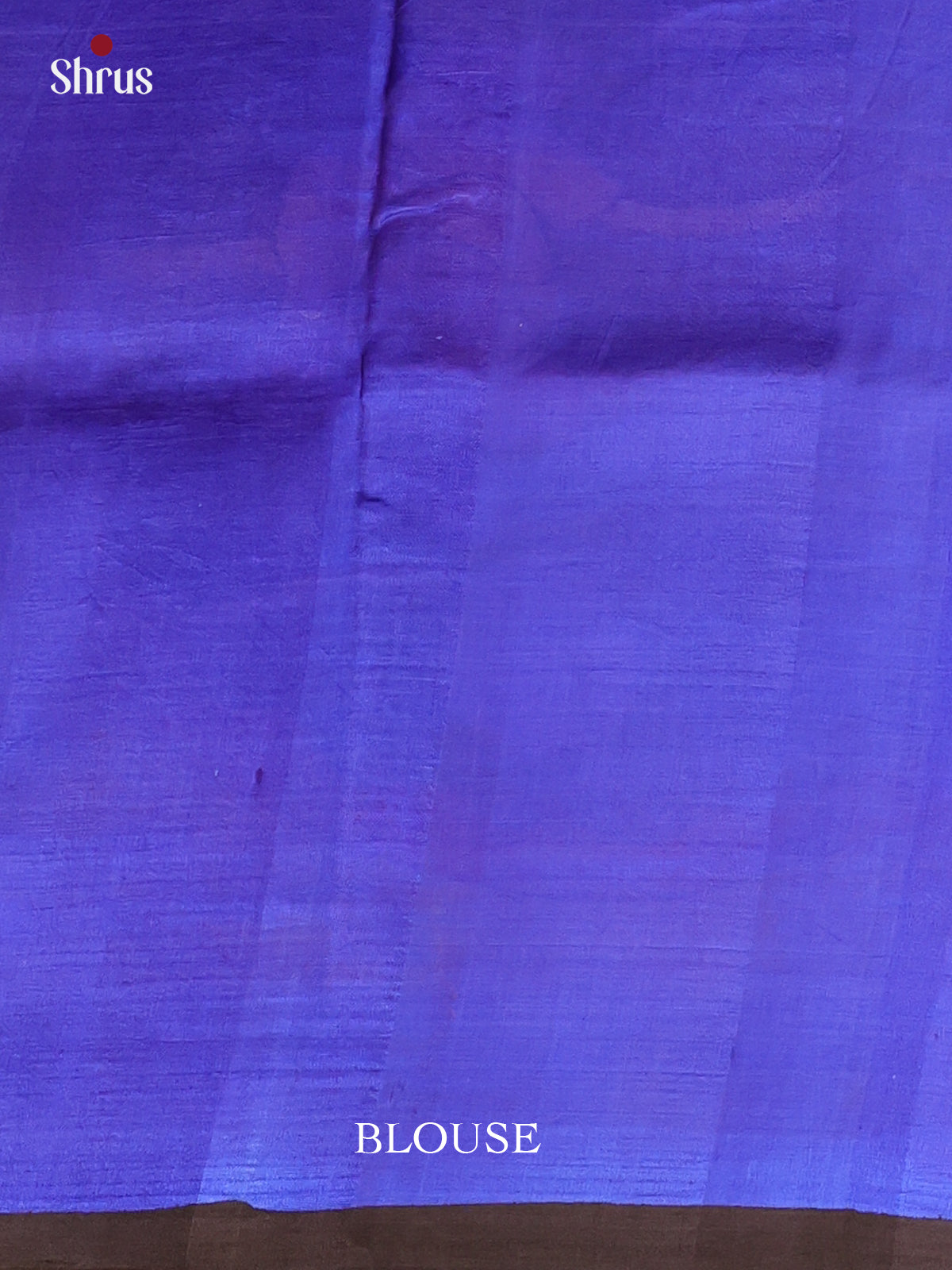Grey & Blue- Murshidabad Silk Saree - Shop on Shrus.com
