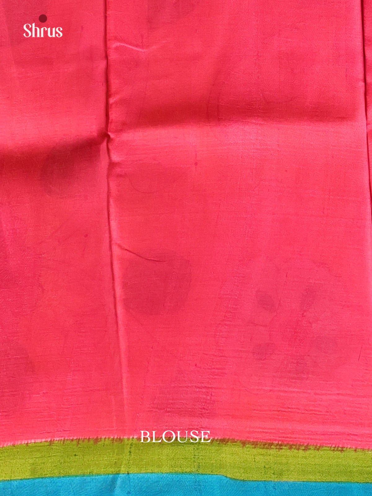 Pink & Cream - Murshidabad Silk Saree - Shop on Shrus.com