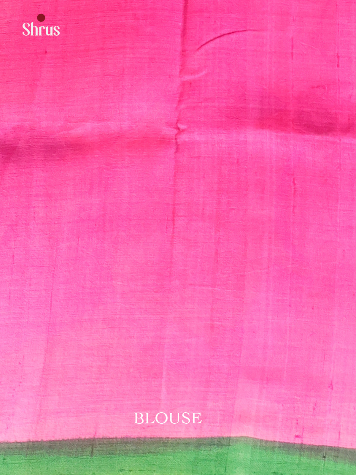 Pista Green & Pink - Murshidabad Silk Saree-1