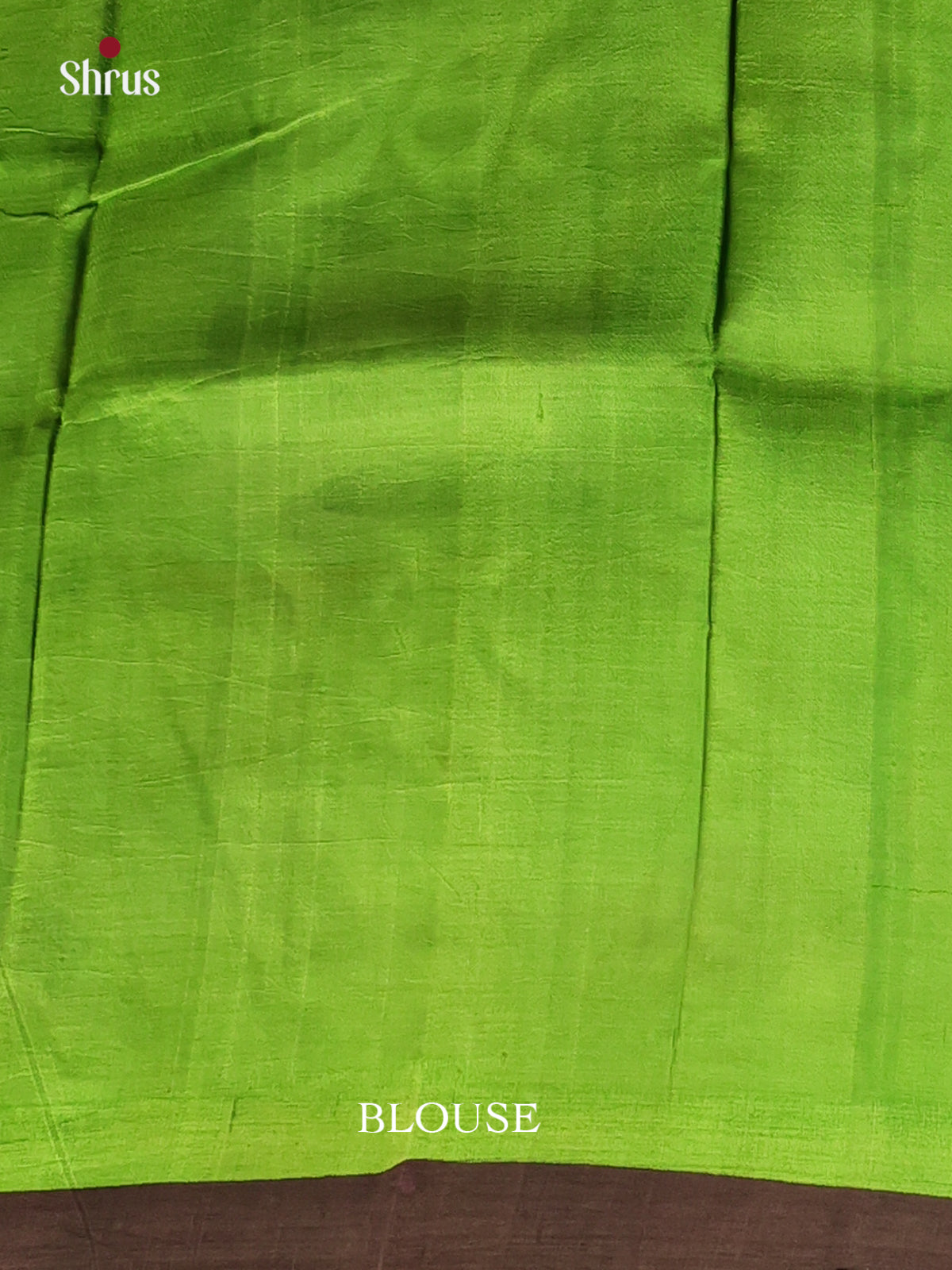 Red & Green - Murshidabad Silk Saree - Shop on Shrus.com