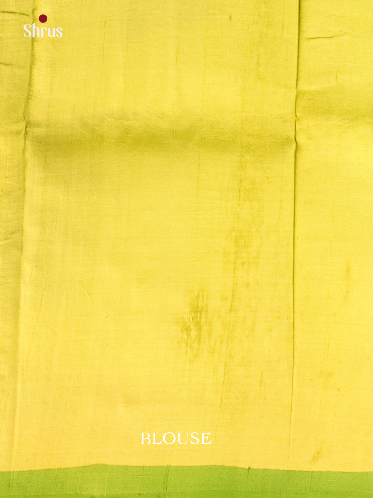 Mustardy Green & Black - Murshidabad Silk Saree-2