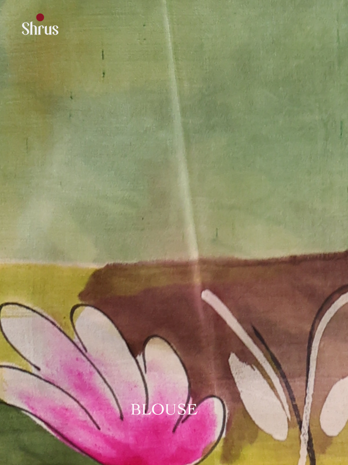 Green - Murshidabad Tussar Silk Saree - Shop on Shrus.com