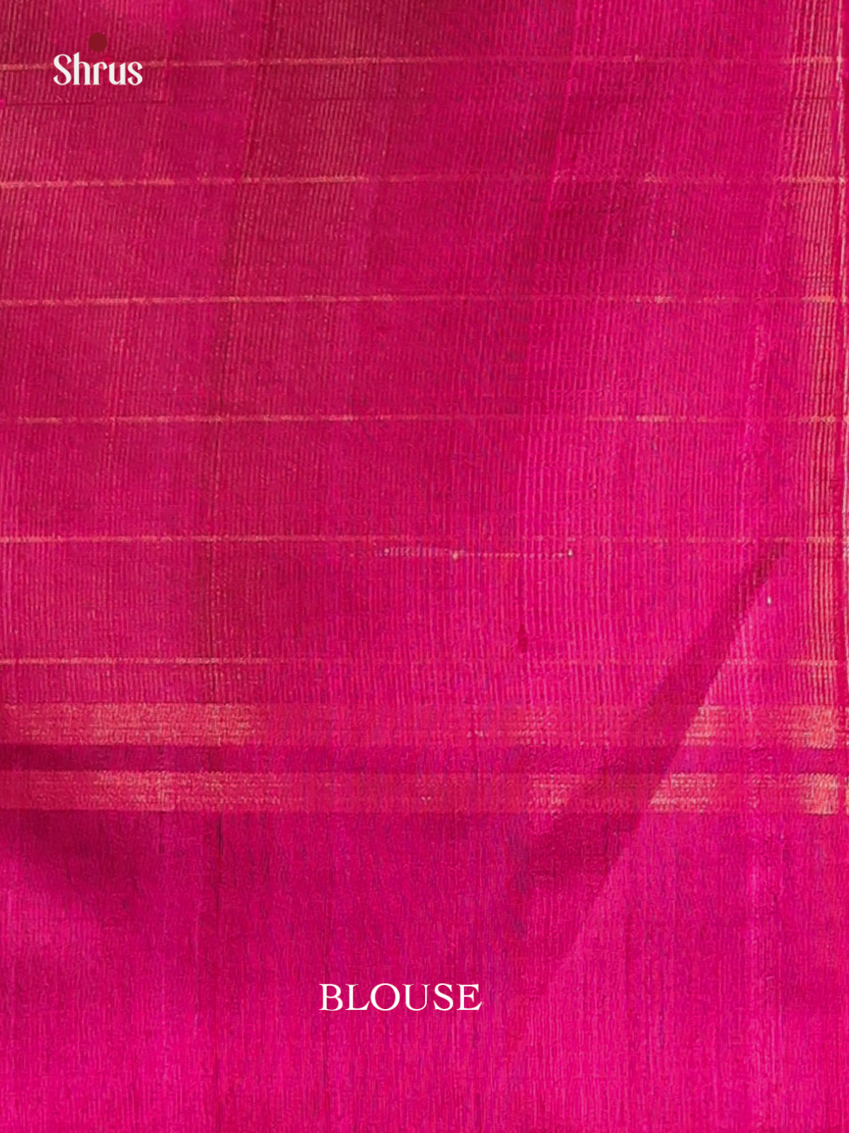 Mustardy Green & Majenta- Raw Silk Saree - Shop on Shrus.com