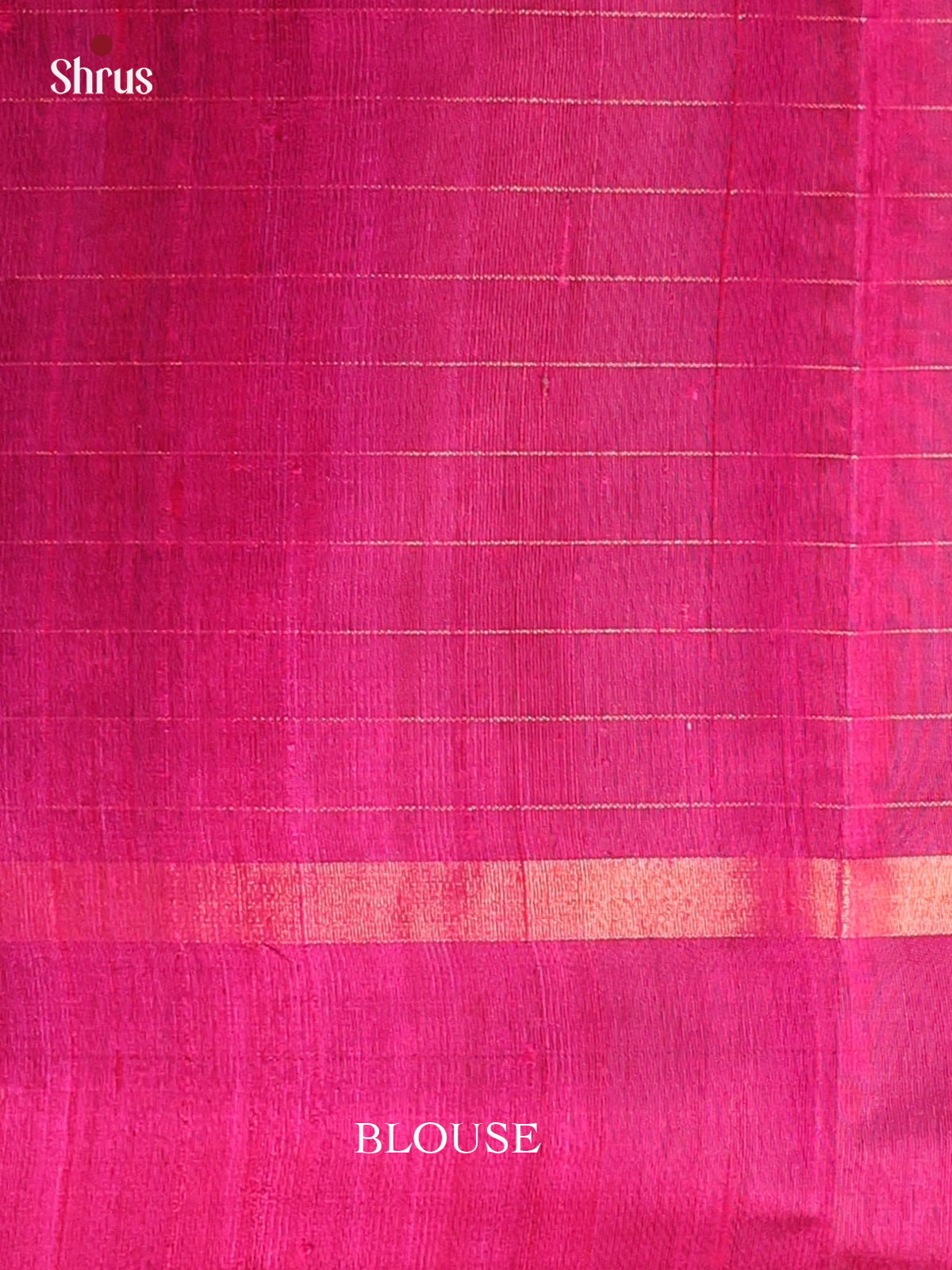 Green & Majenta - Raw Silk Saree - Shop on Shrus.com