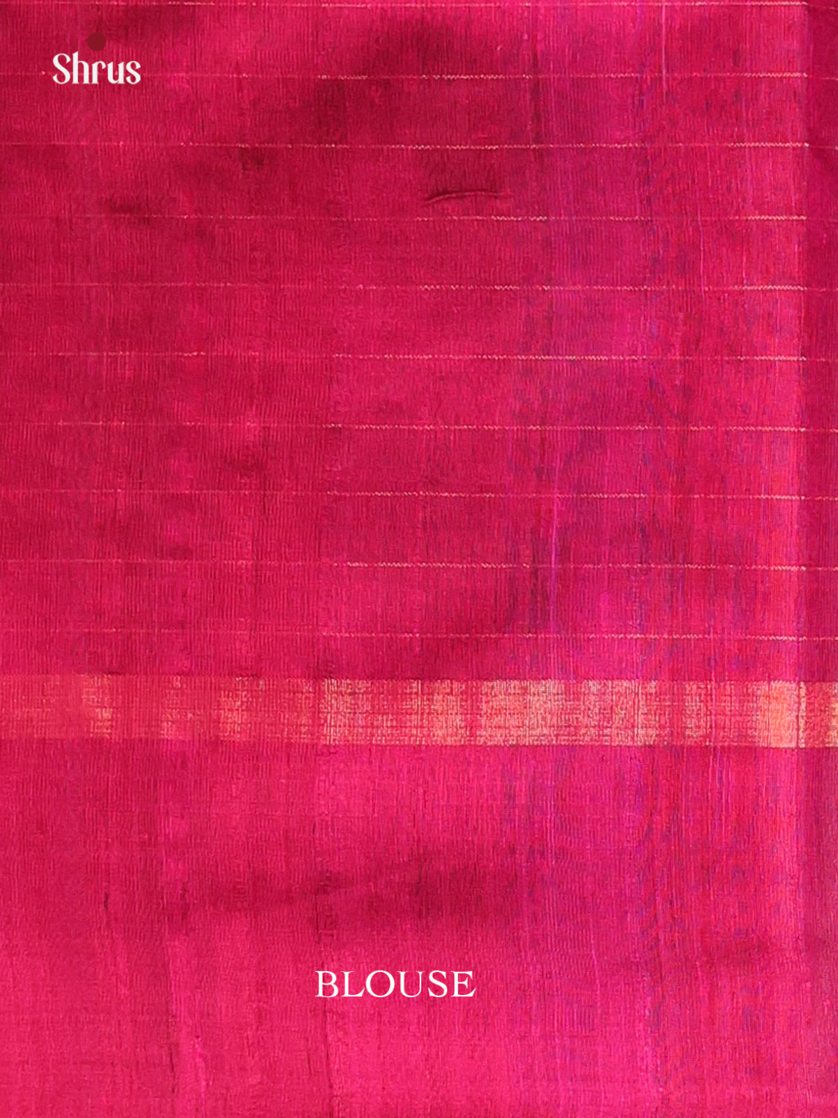 Dark Purple & Maroon- Raw Silk Saree - Shop on Shrus.com