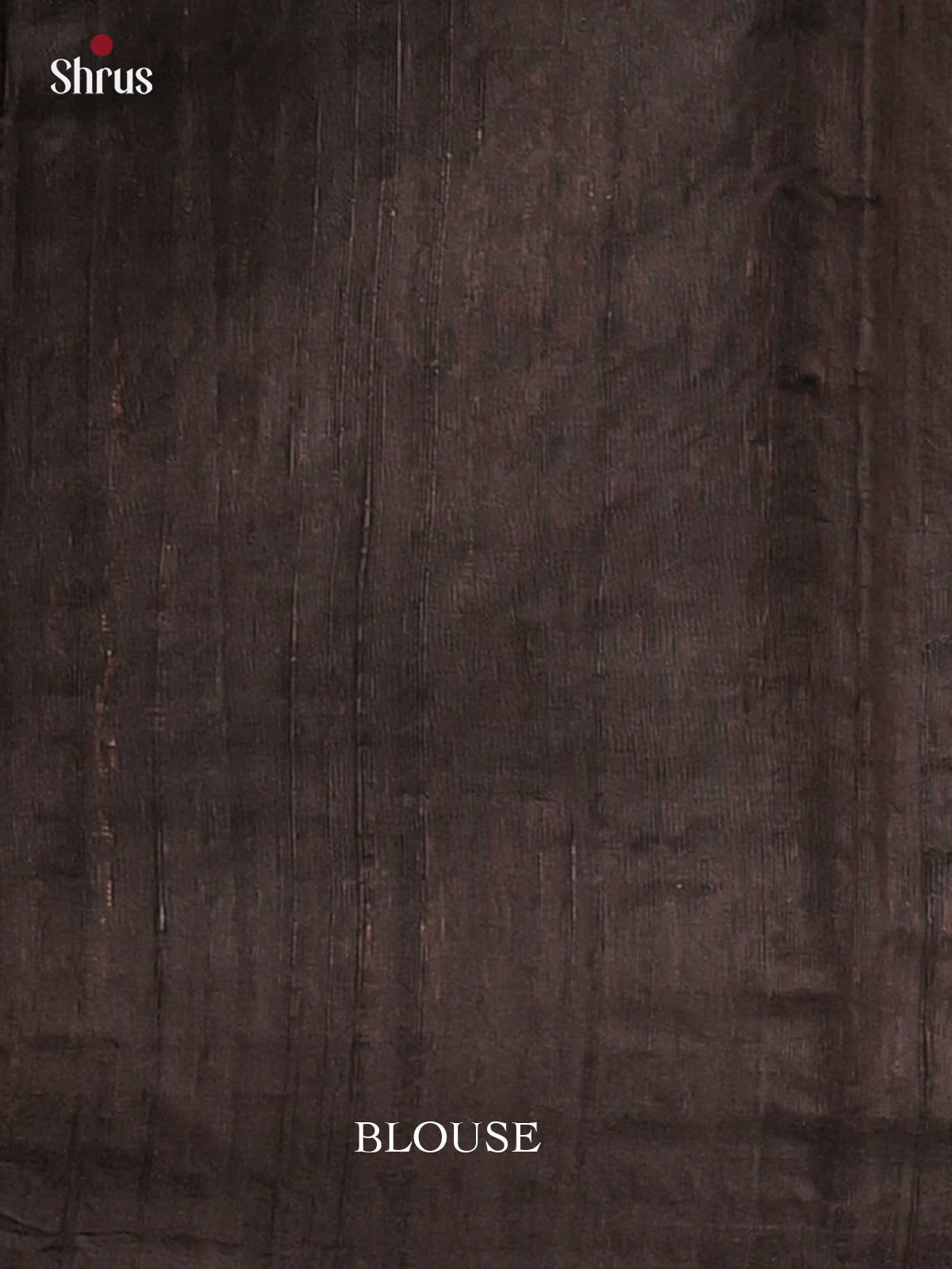 Grey & Black - Raw Silk Saree - Shop on Shrus.com