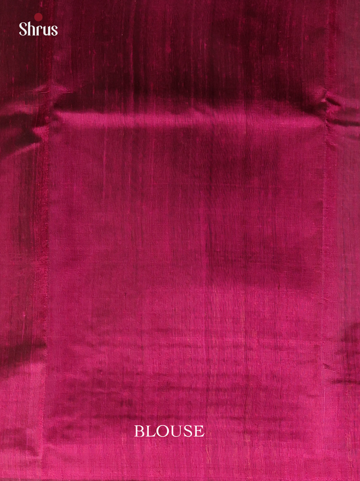 Brown & Wine - Raw Silk Saree - Shop on Shrus.com
