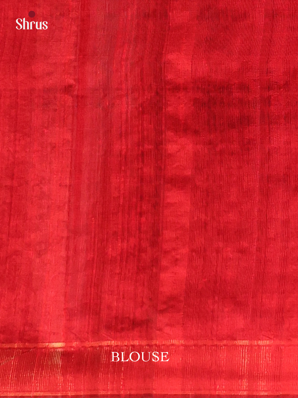 Mustard & Maroon - Raw Silk Saree - Shop on Shrus.com