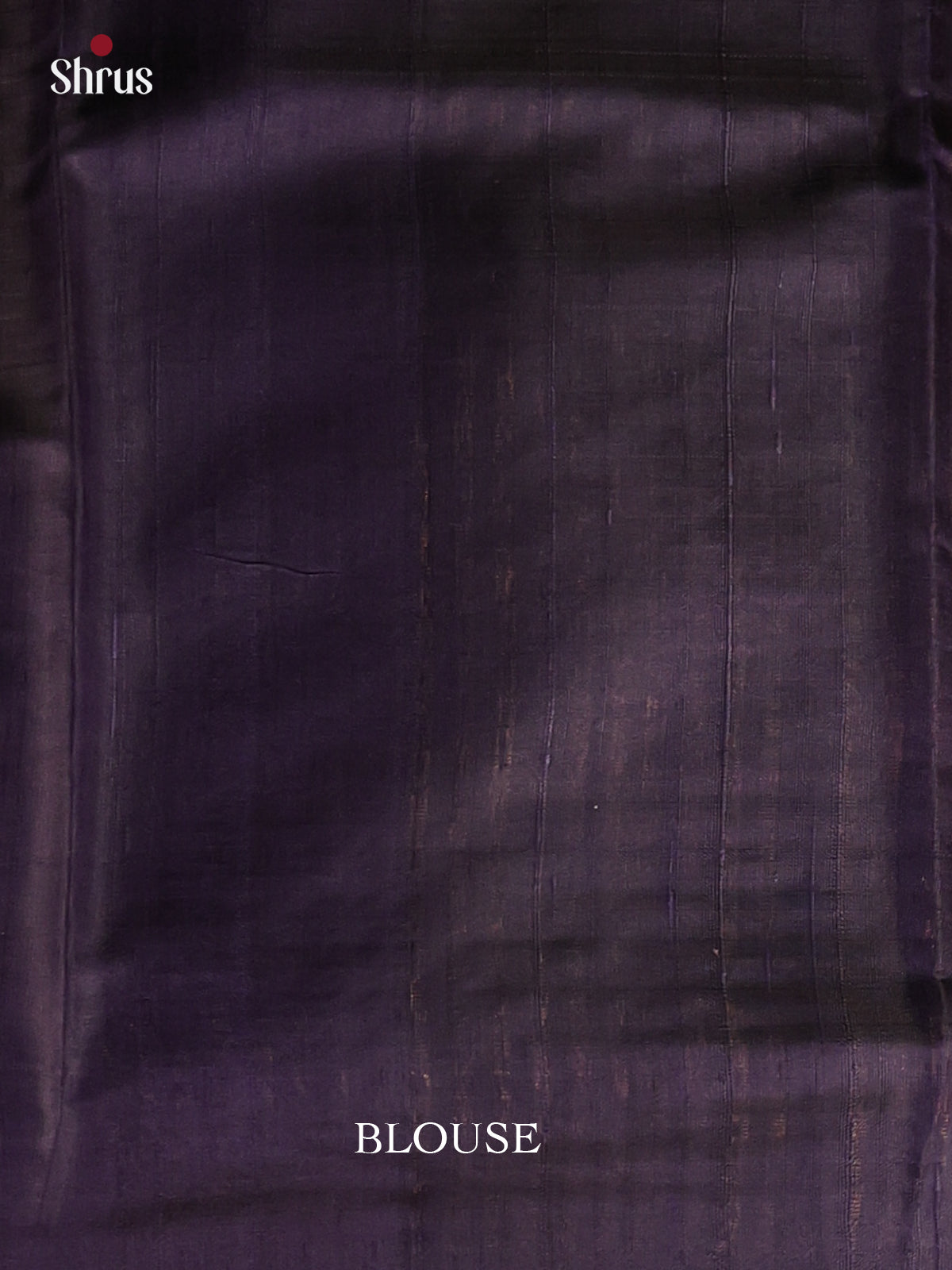 Red & Blue - Raw Silk Saree - Shop on Shrus.com