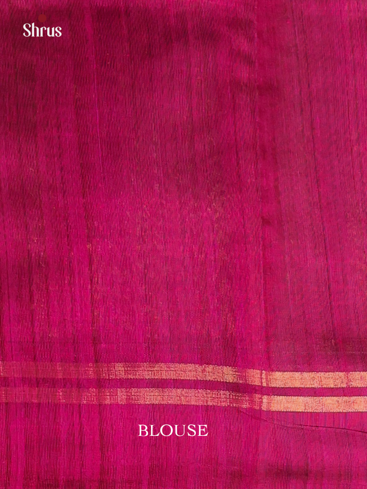 Violet & Maroon - Raw Silk Saree - Shop on Shrus.com