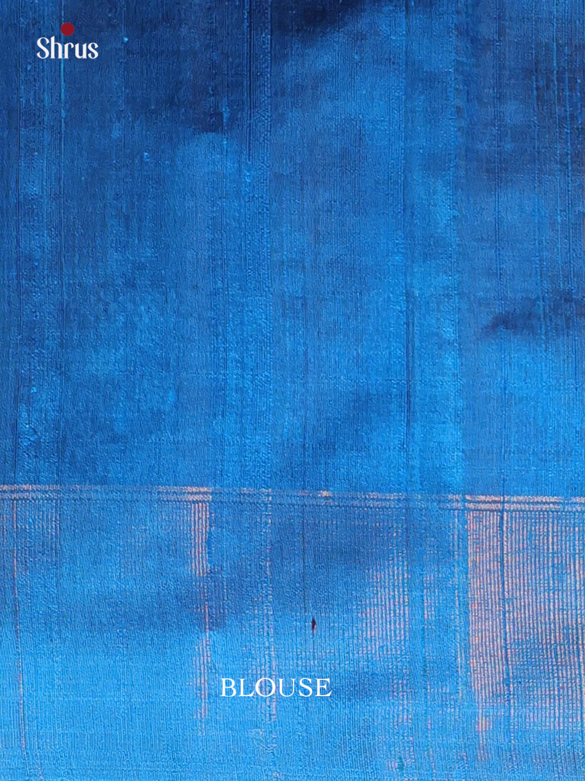 Black & Blue - Raw Silk Saree - Shop on Shrus.com