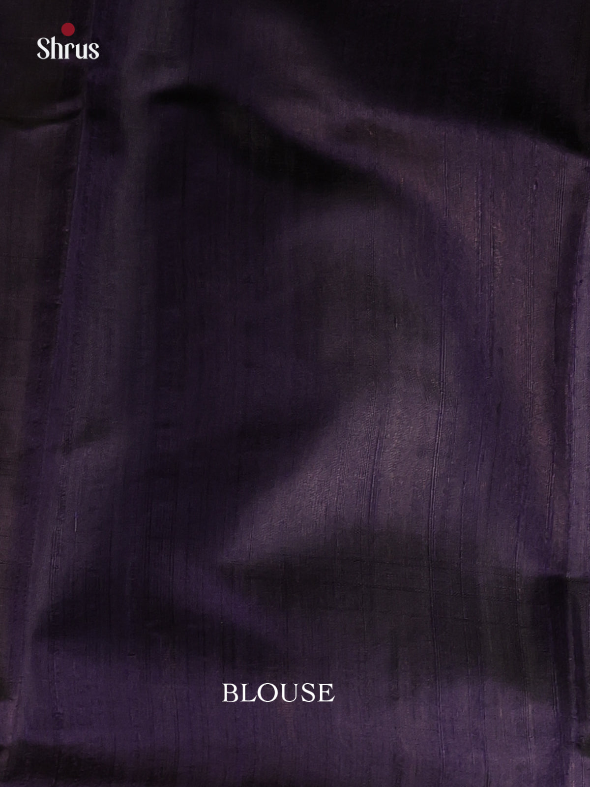 Black(Single Tone)- Raw Silk Saree - Shop on Shrus.com